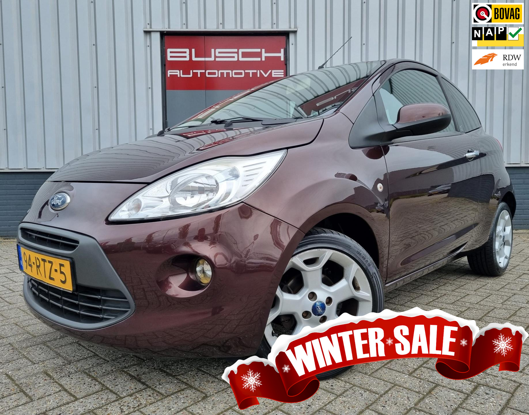 Ford Ka 1.2 Titanium X start/stop | AIRCO | ISOFIX |