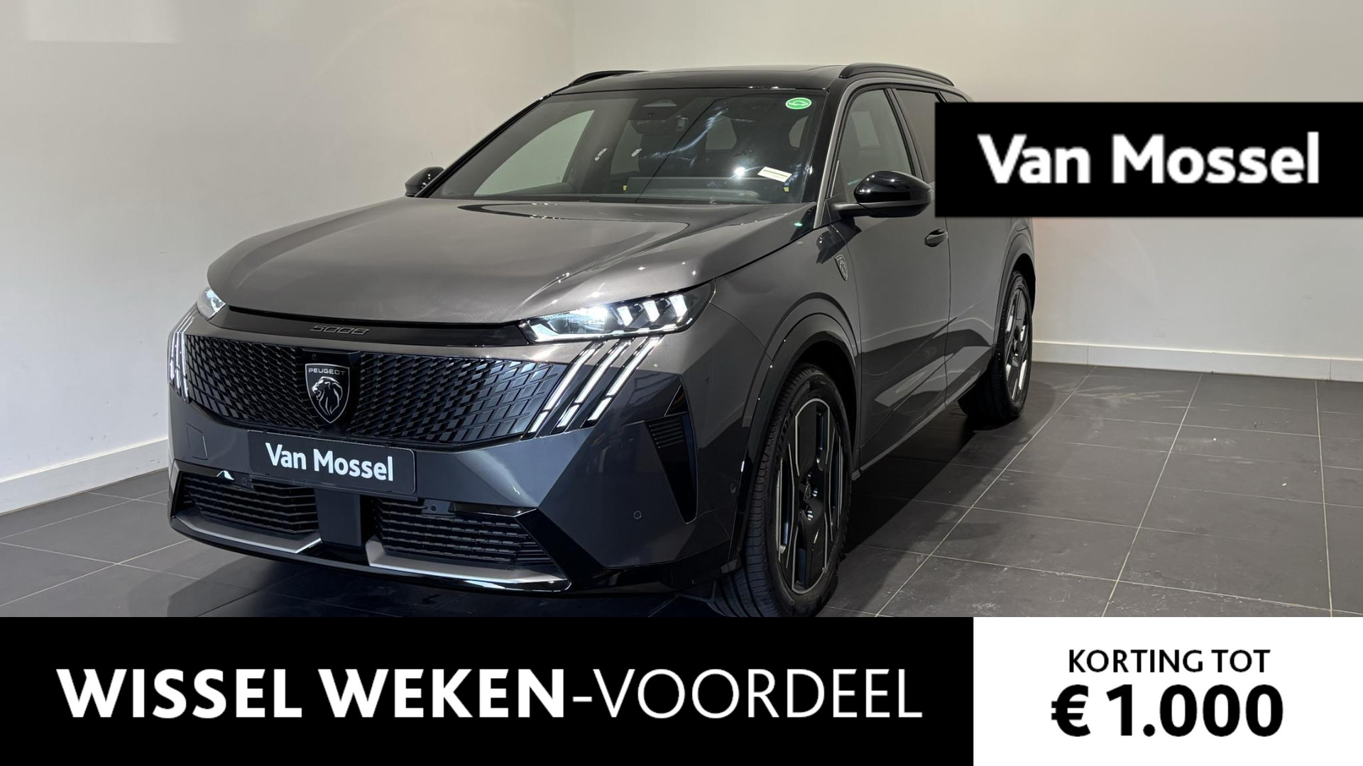 Peugeot e-5008 GT 73 kWh | NU TE BESTELLEN | Panoramadak | 360 Camera | Leder/Massage Stoelen | Elek. Kofferklep