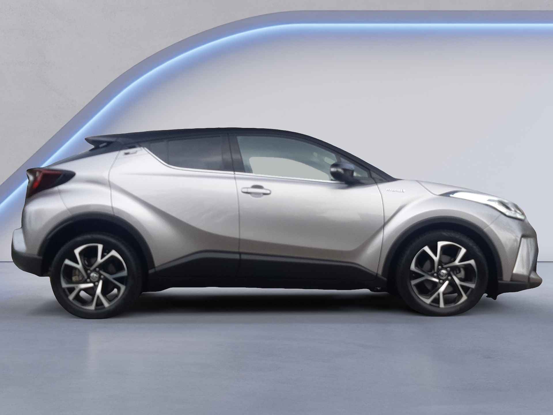 Toyota C-HR 1.8 Hybrid Style (98 PK) 2e-Eig, Toyota-Dealer-Onderh, 12-Mnd-BOVAG, NL-Auto, Navigatie/Apple-Carplay/Android-Auto, Adaptive-Cruisecontrol, Achteruitrijcamera, Keyless-Entry/Start, Parkeersensoren-V+A, Premium-Audio, DAB, Stoelverwarming, Licht-Zicht-Pakket, Lm-Velgen-18Inch, Privacy-Glas - 14/37