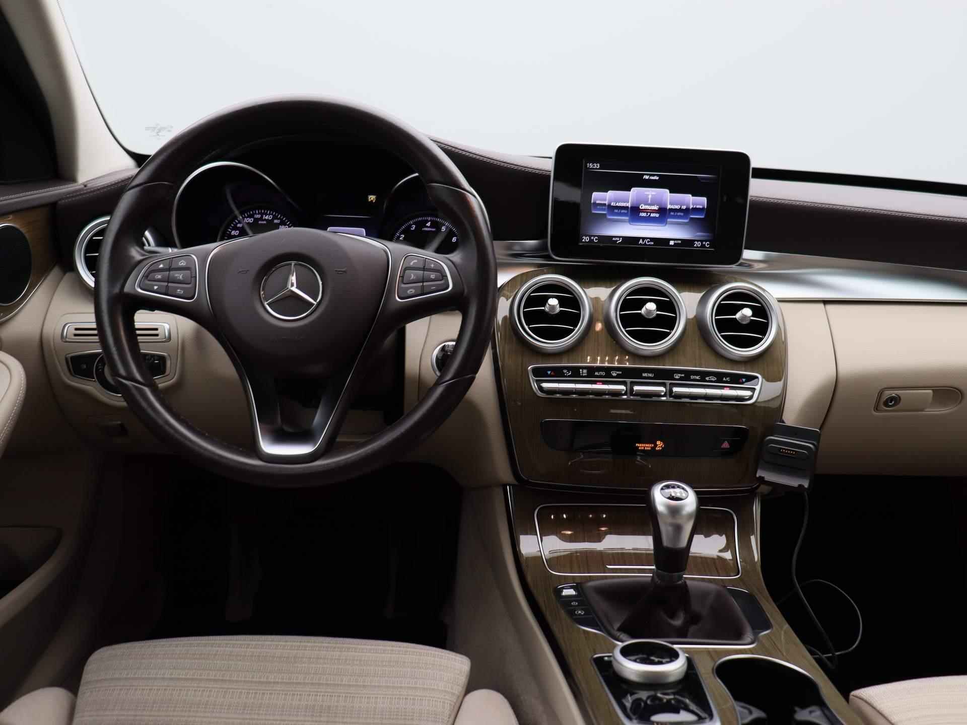 Mercedes-Benz C-klasse Estate 200 184PK | Half-Leder | Climate Control | 17" Lichtmetalen velgen - 8/37