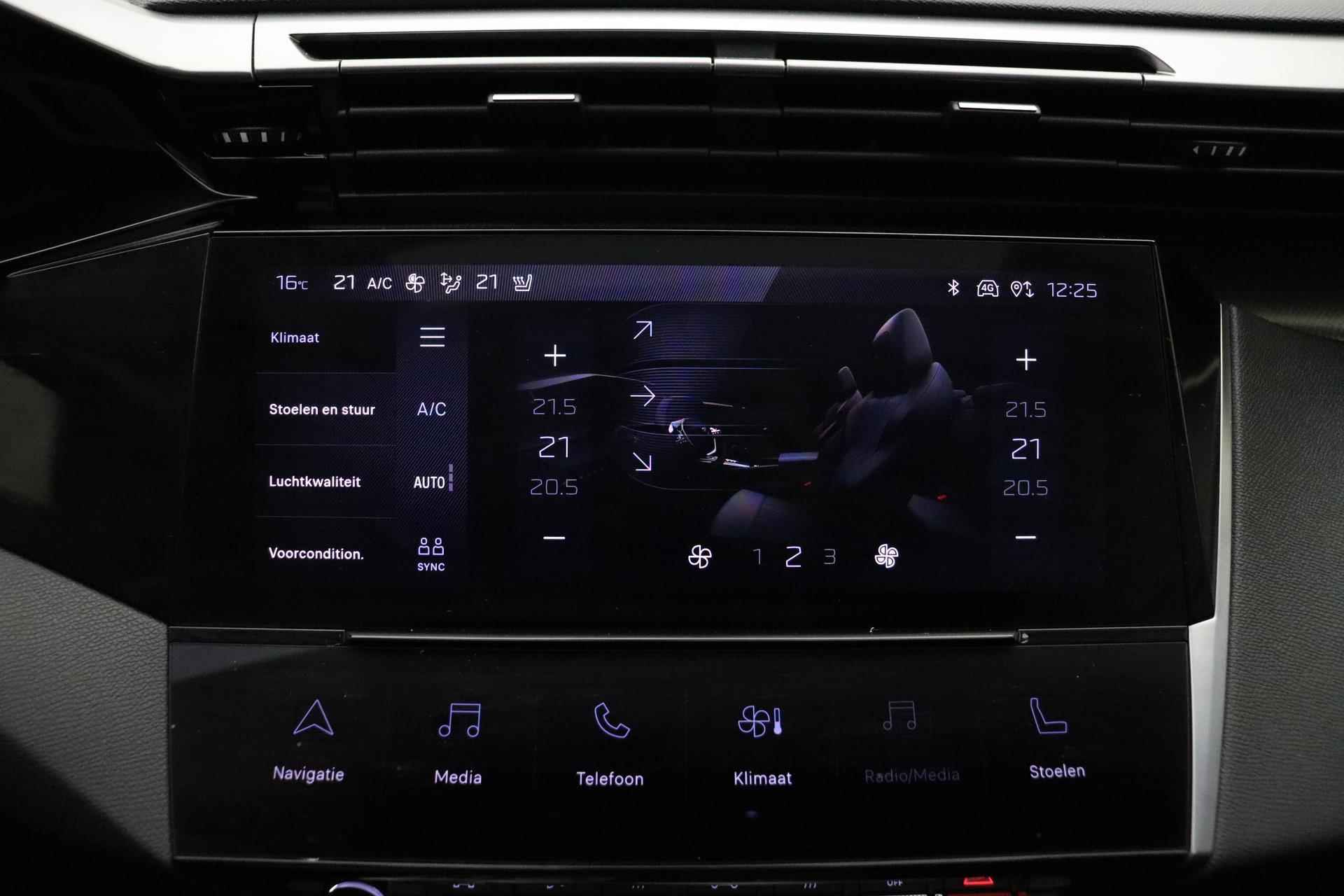 Peugeot 408 1.6 HYbrid GT 180 PK | Automaat | Panorama dak | Elektrische stoelen | Handsfree achterklep | Camera | Navigatie | Cruise Control | Voorraad - 28/40