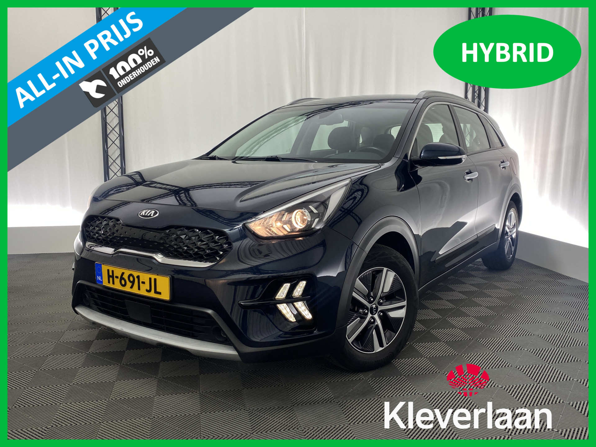 Kia Niro 1.6 GDi Hybrid DynamicLine Automaat | Apple Carplay | Navi | ACC | DAB | Climate Control | 141 Pk |