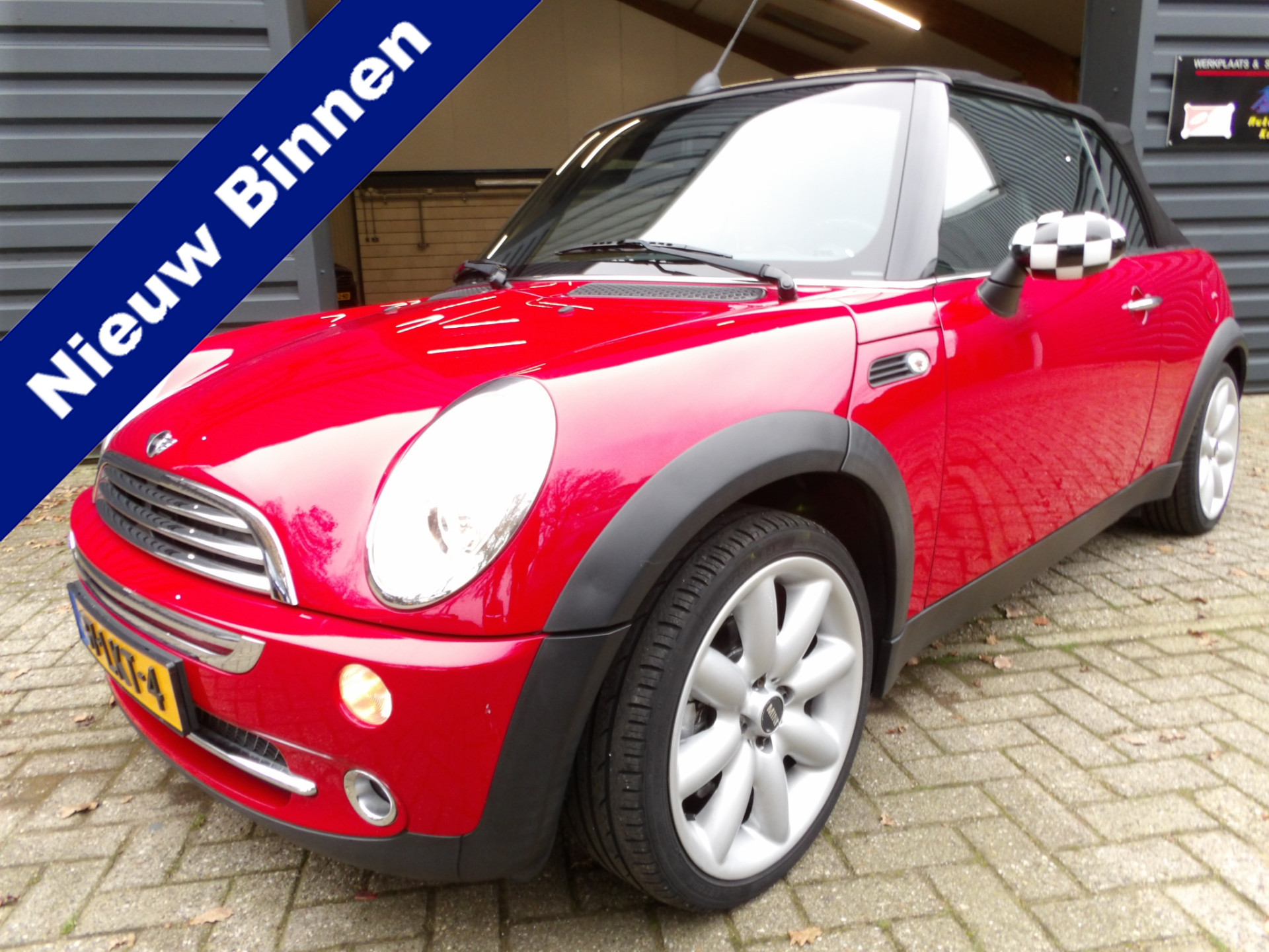 MINI Cabrio 1.6 One Airco lage Kmst