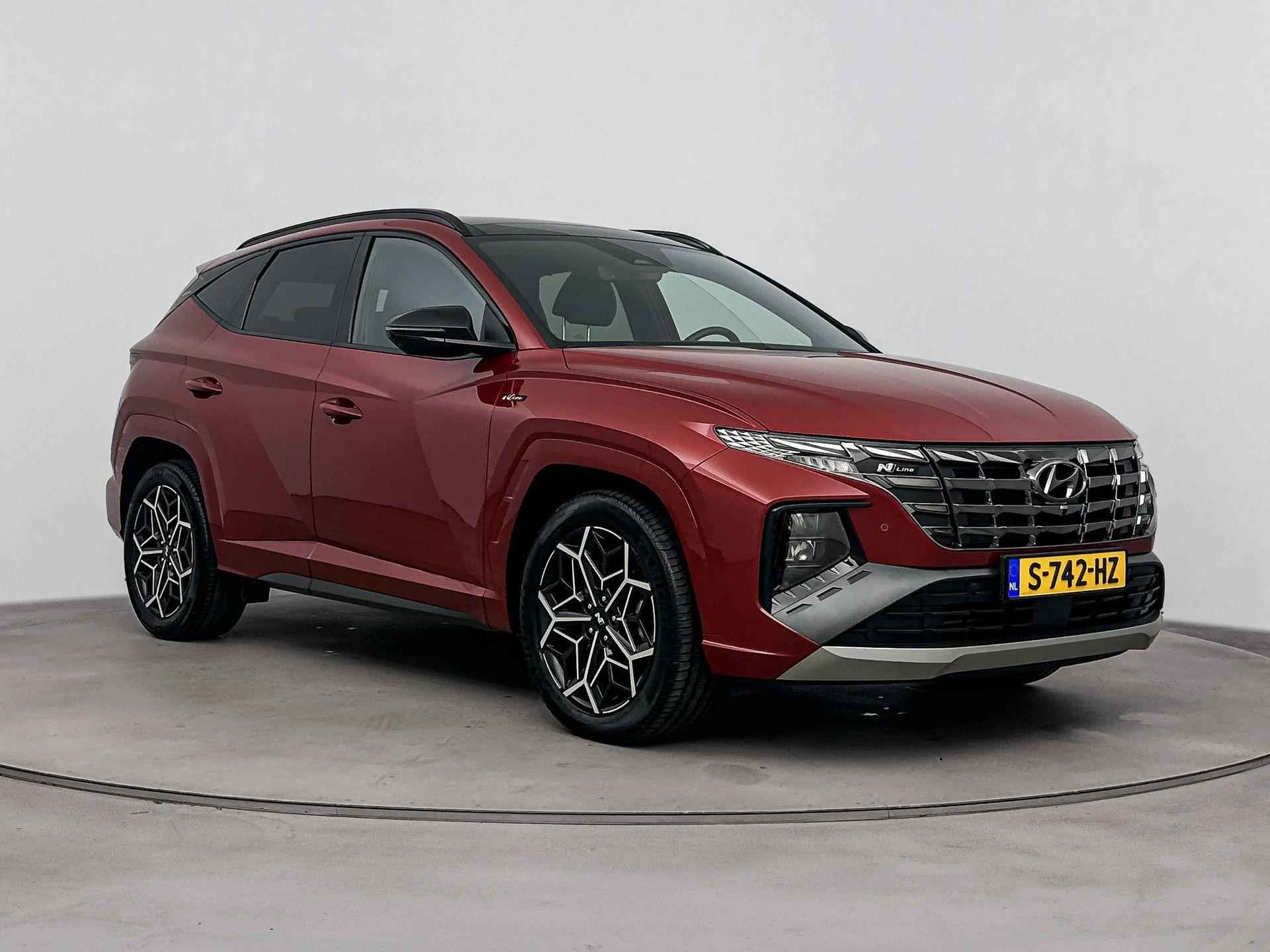 Hyundai Tucson 1.6 T-GDI HEV N Line Sky | Cruise Control | Climate control | Elektrische stoelverstellingen | - 8/35