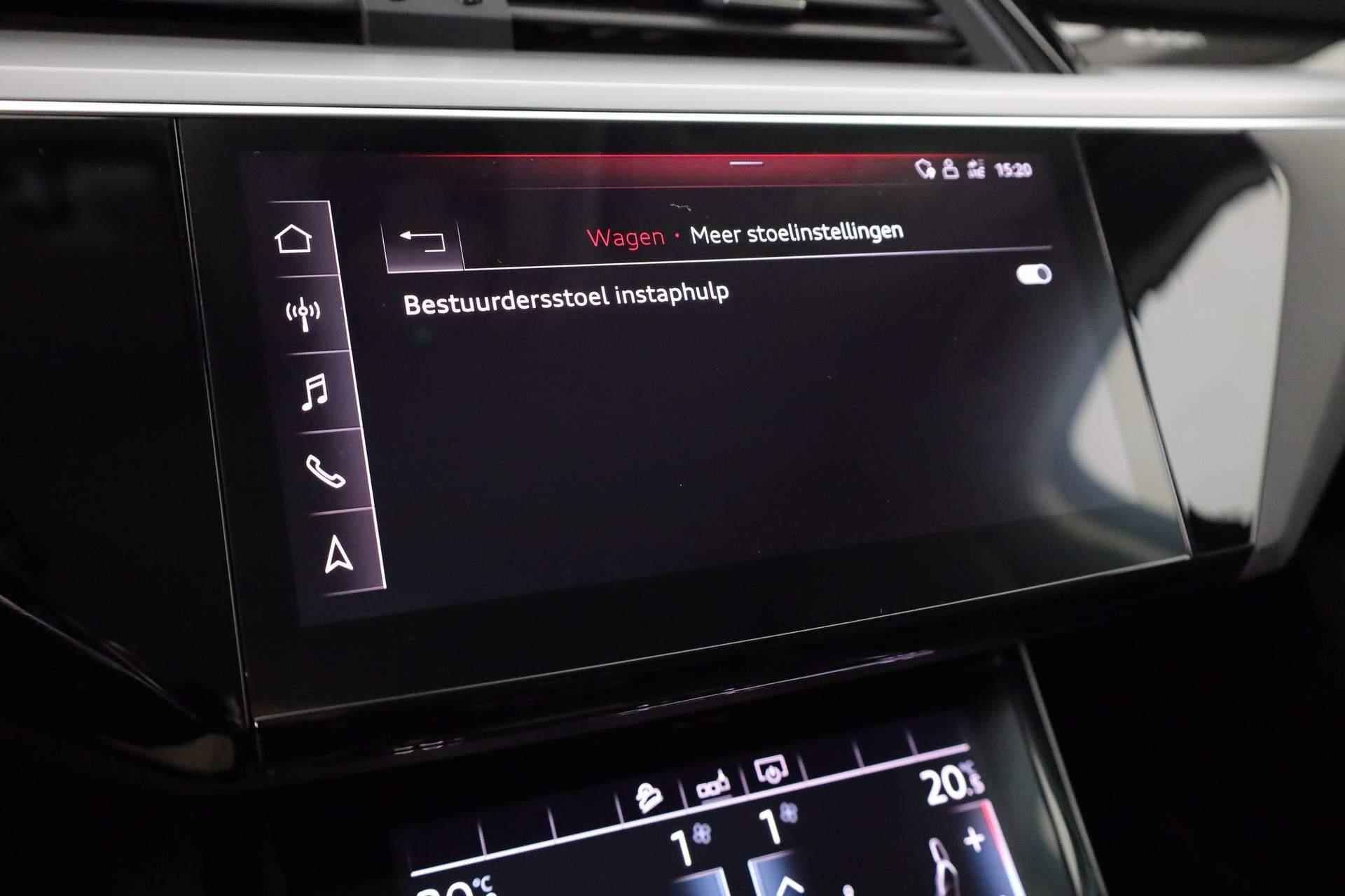 Audi e-tron 55 408PK quattro Advanced 95 kWh | Camera | Standkachel | Luchtvering | Trekhaak | 20 inch - 35/49