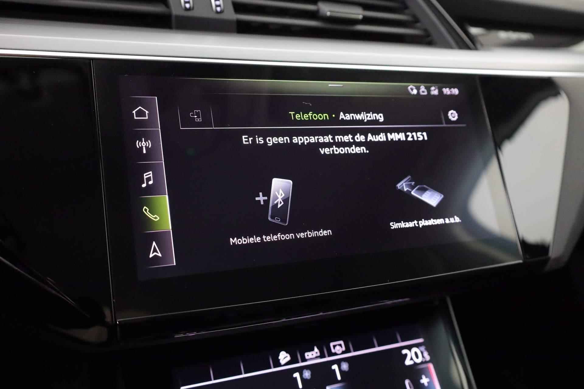 Audi e-tron 55 408PK quattro Advanced 95 kWh | Camera | Standkachel | Luchtvering | Trekhaak | 20 inch - 38/49