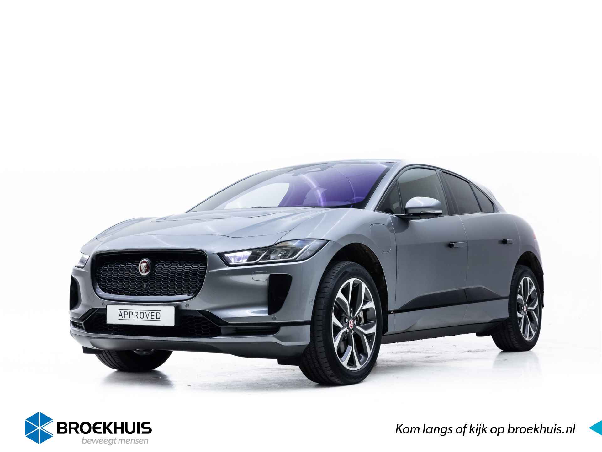 Jaguar I-PACE EV320 S Bus Pack AWD | 3-Fase laden | 8% Bijtelling | 360gr camera | Leder - 1/37