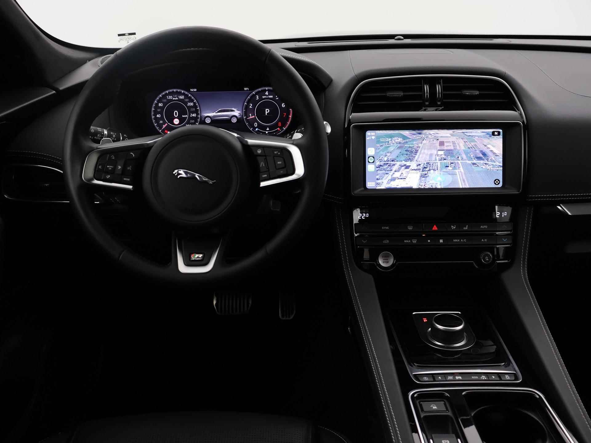 Jaguar F-PACE 2.0T 251 PK AWD R-SPORT + PANORAMA / DIGITALE COCKPIT / 20 INCH / CAMERA - 13/87