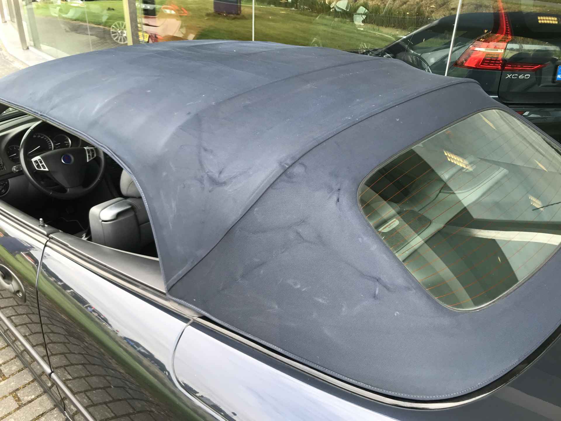 Saab 9-3 Cabrio 1.8t Vector | Rijklaar incl garantie | Aero look Achterspoiler Blauwe kap Stoelverwarming - 24/36