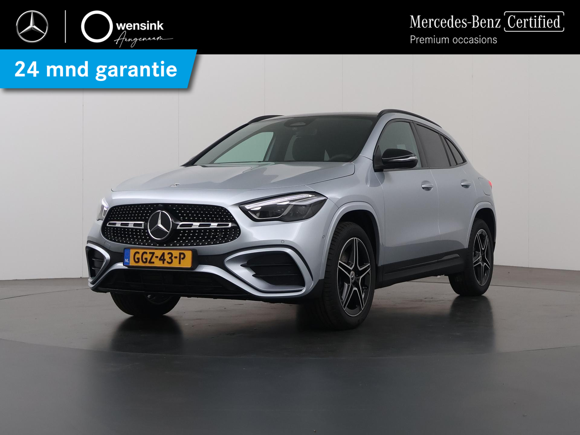 Mercedes-Benz GLA-klasse 250 e AMG Line | Night pakket | Dodehoek | Panoramadak | multibeam Led verlichting