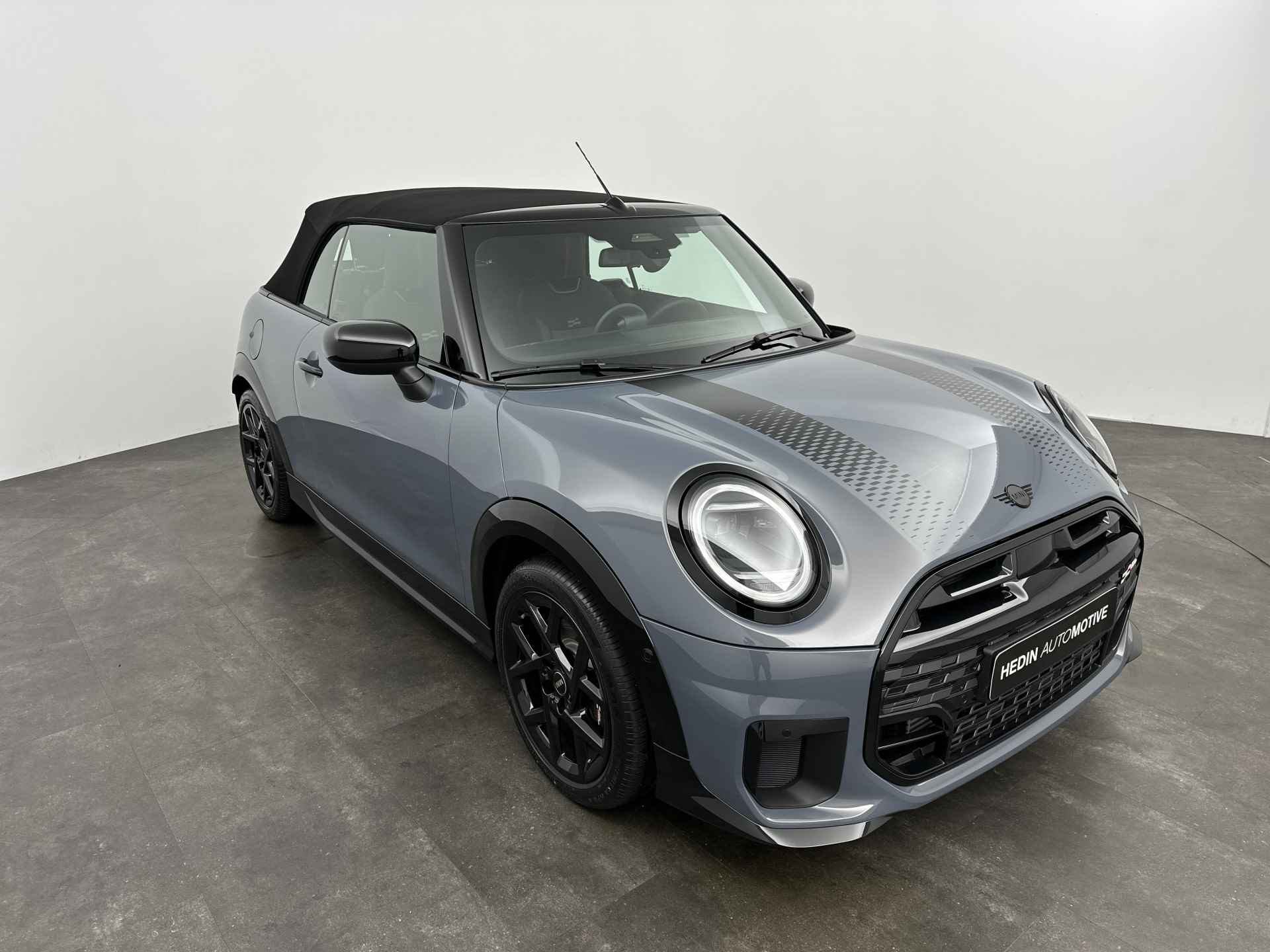 MINI Cabrio S JCW Trim | Pakket M | Sport Stripes Zwart - 33/35