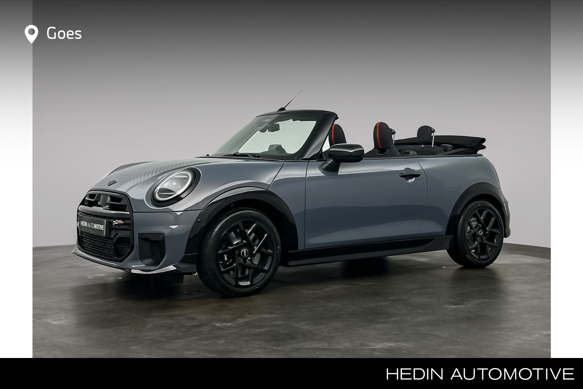 MINI Cabrio S JCW Trim | Pakket M | Sport Stripes Zwart