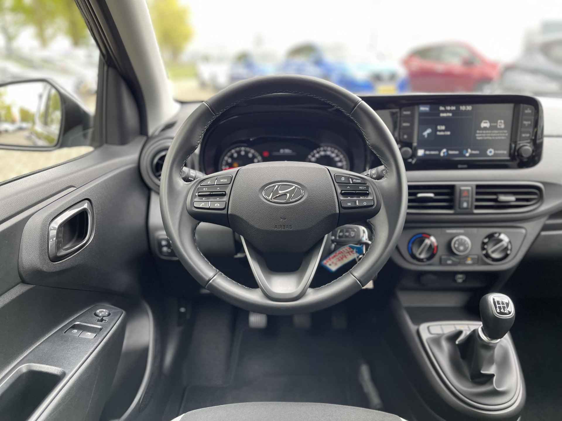 Hyundai i10 1.0 Comfort | Apple Carplay/Android Auto | Camera | Cruise Control | Airco | Bluetooth Tel. | DAB | Rijklaarprijs! - 13/22