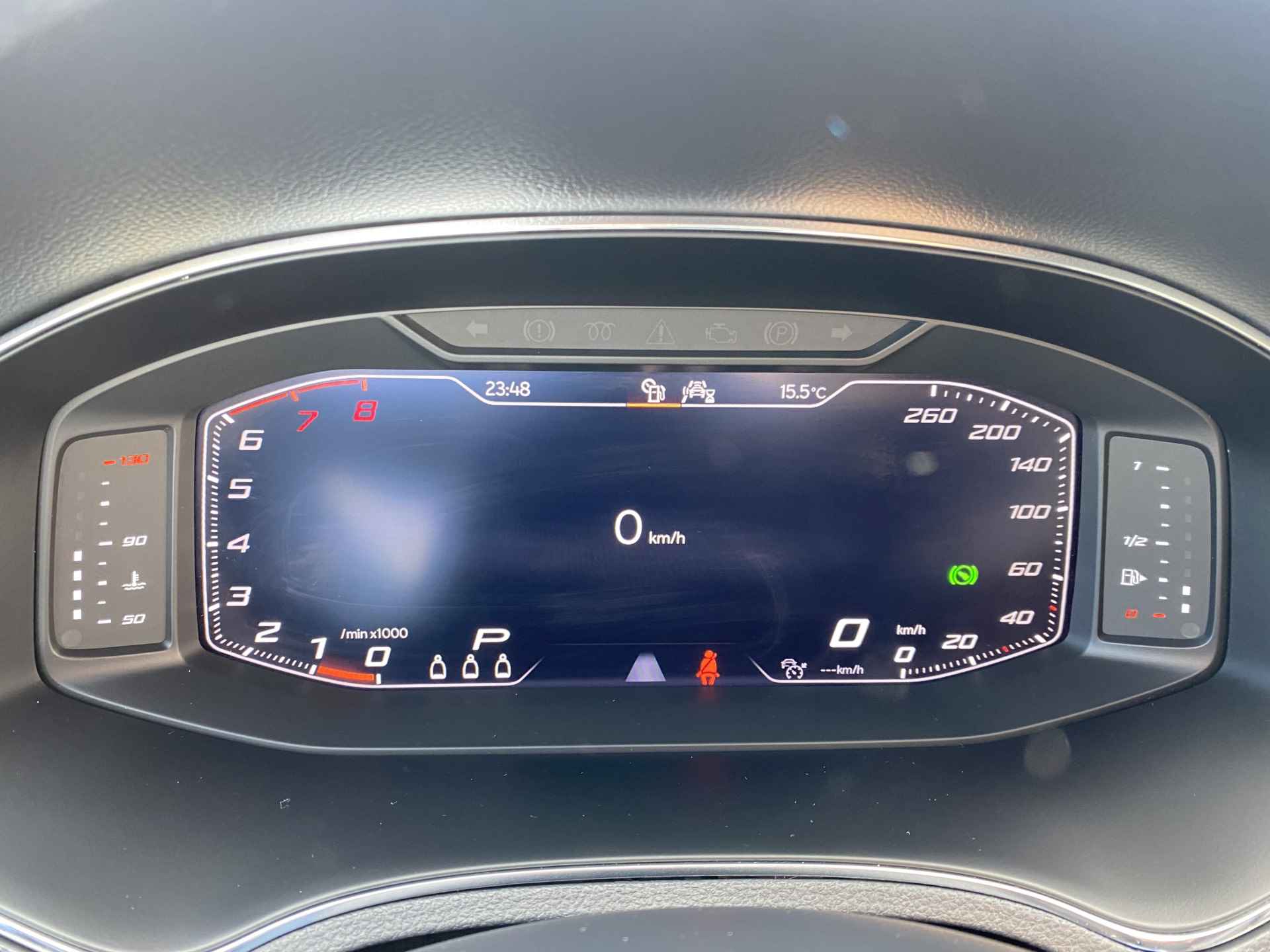 SEAT Ibiza 1.0 TSI FR Black Edition / AUTOMAAT/ PANO/ BEATS AUDIO/ CAMERA/ PARK. SENSOREN/ KEYLESS/ STOEL VERWARM./ VIRTUAL COCKPIT/ ADAPT. CRUISE/ APP CONNECT/ NAVI/ CLIMA/ DAB/ 18" LMV/ - 19/45