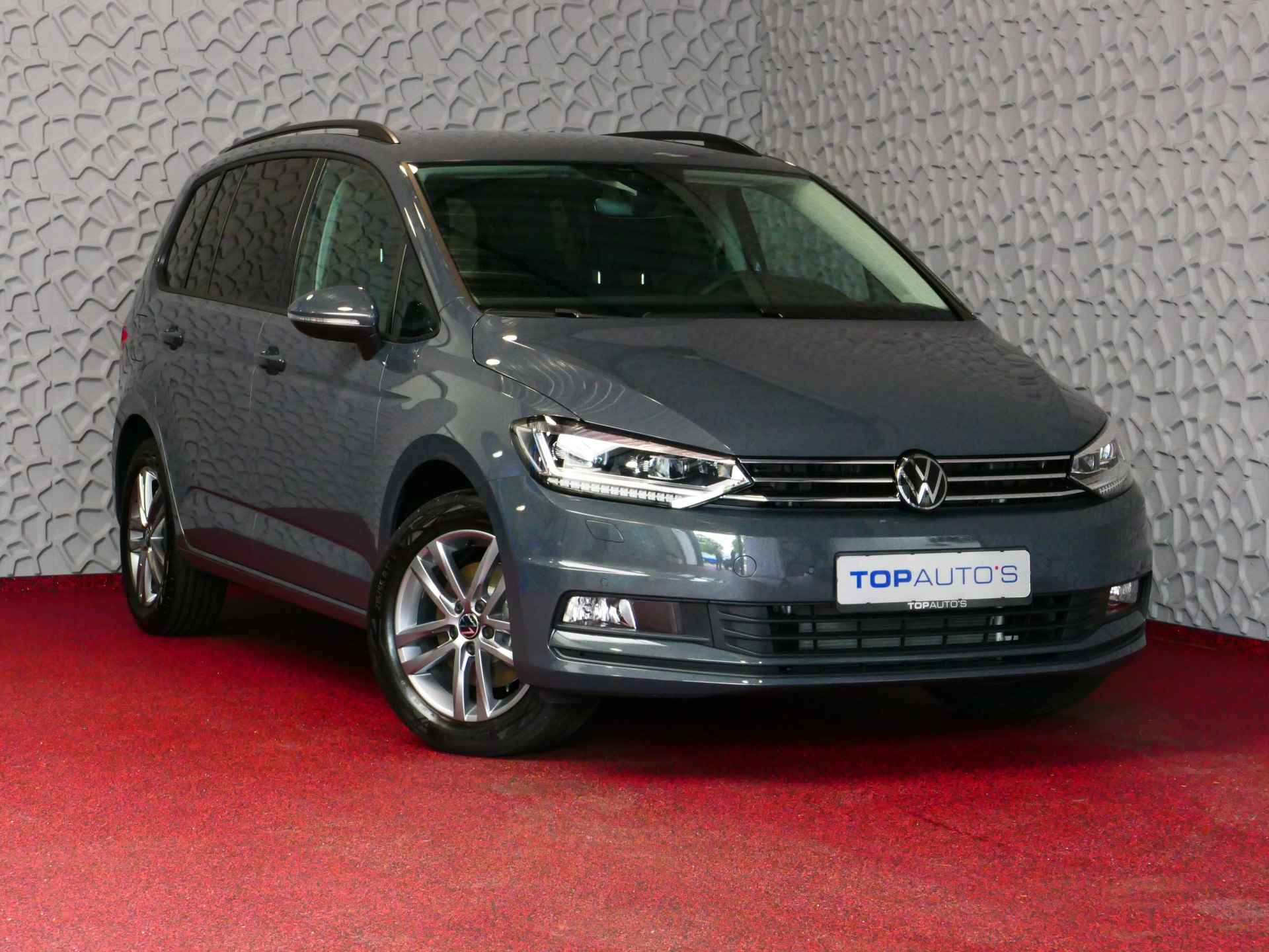 Volkswagen Touran 1.5 TSI 150PK NIEUWE AUTO! 7P CARPLAY NAVI CAMERA LED ELEK.KLEP VIR.COCKPIT DODE.HOEK DET. STOELVERW KEYLESS 7P 7PERS 2024 70 BIJNA NIEUWE VOLKSWAGEN'S UIT VOORRAAD LEVERBAAR - 53/83