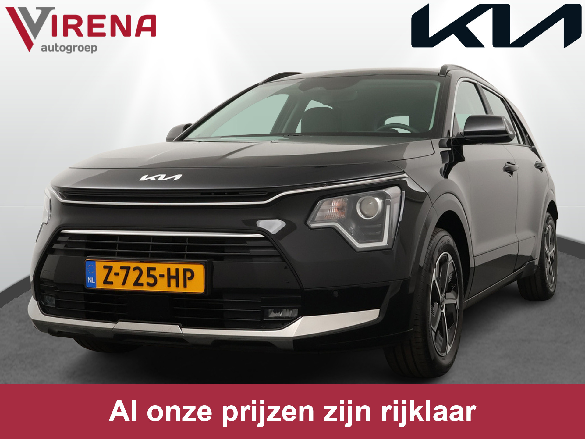 Kia Niro 1.6 GDi Hybrid DynamicLine - Climate Control - Navigatie - Achteruitrij Camera - Adaptief Cruise Control - Fabrieksgarantie Tot 2031