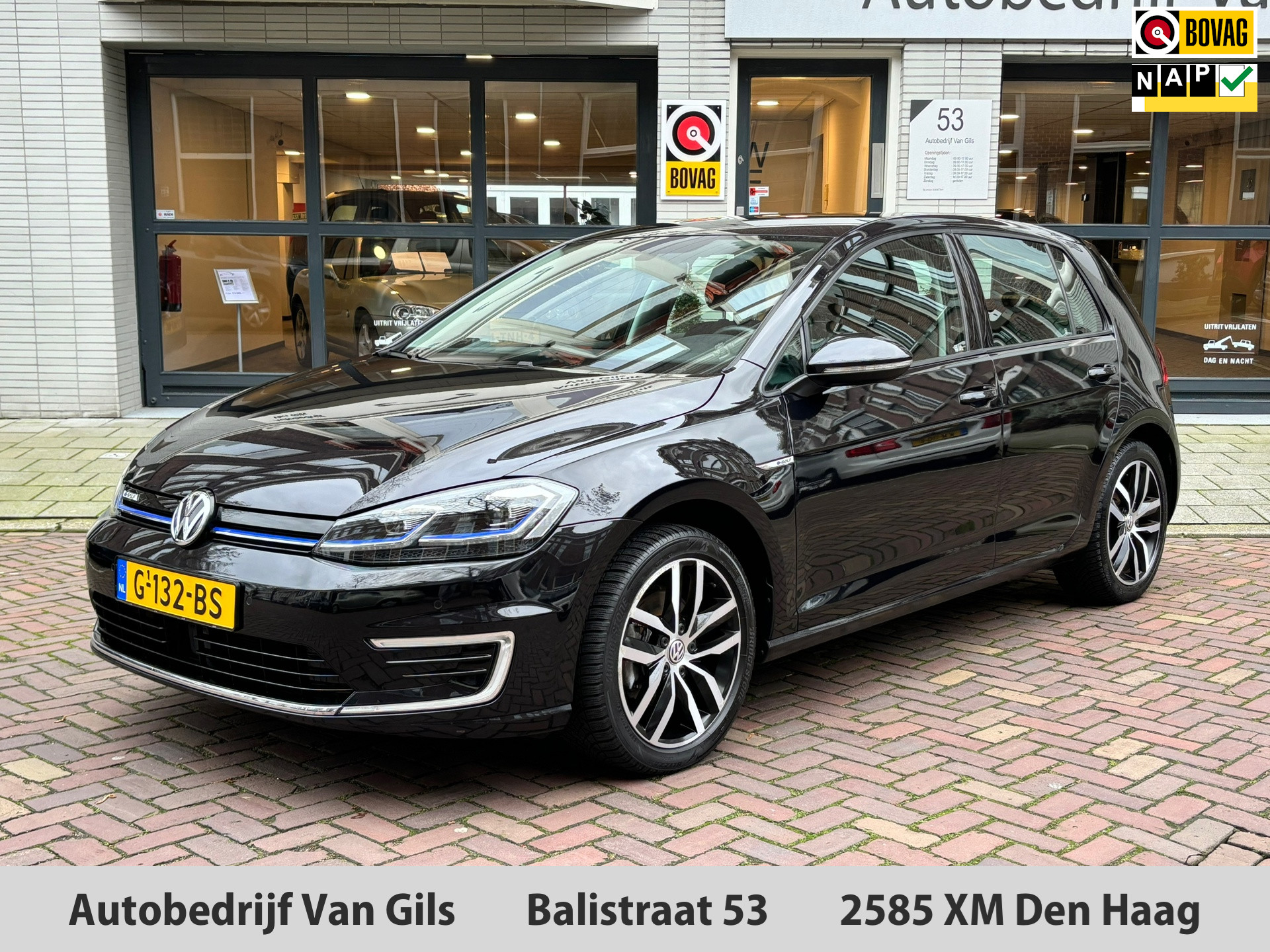 Volkswagen E-Golf | AUTOMAAT | NAVIGATIE | LED | ADAPT CRUISE CONTROL | AppleCarPlay |LMV 17 | EERSTE EIGENAAR | bij viaBOVAG.nl