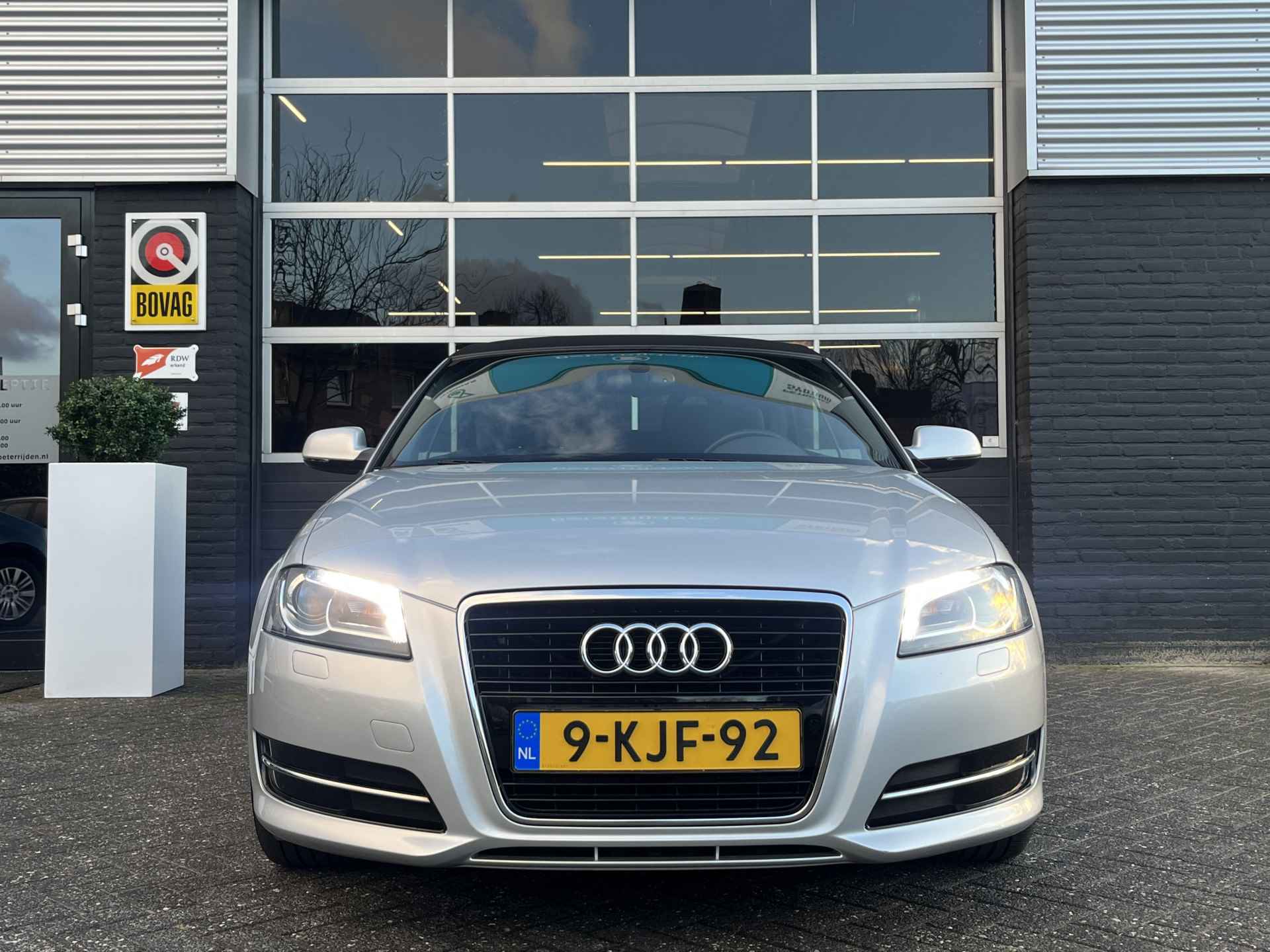 Audi A3 Cabriolet 1.2 TFSI Advance, Airco, Bluetooth, Cruise, Navi, Stoel vrwm, NAP - 4/28