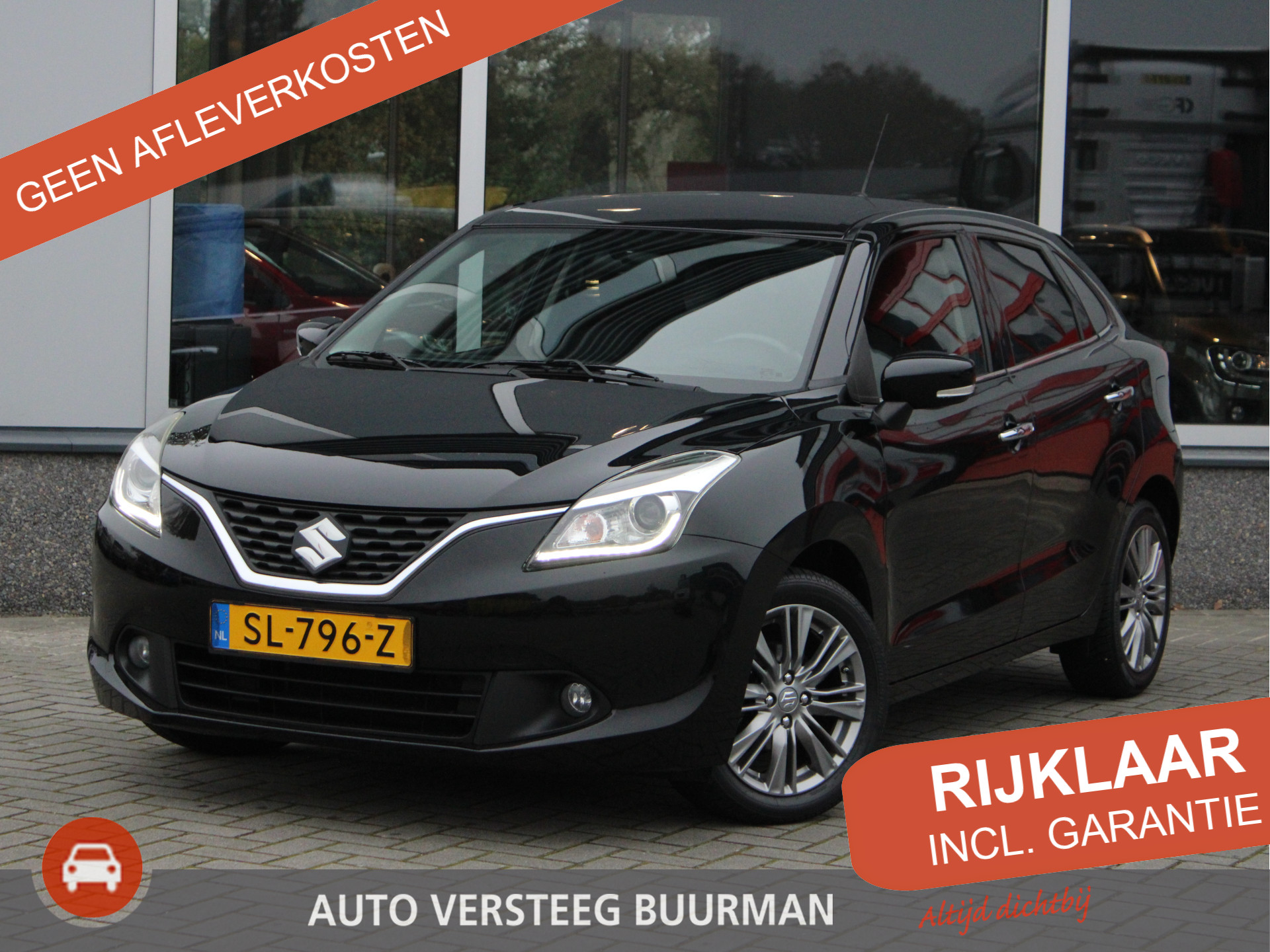 Suzuki Baleno 1.2 High Executive Automaat Adaptieve Cruise en Climate Control, Navigatie, Stoelverwarming, Keyless Go