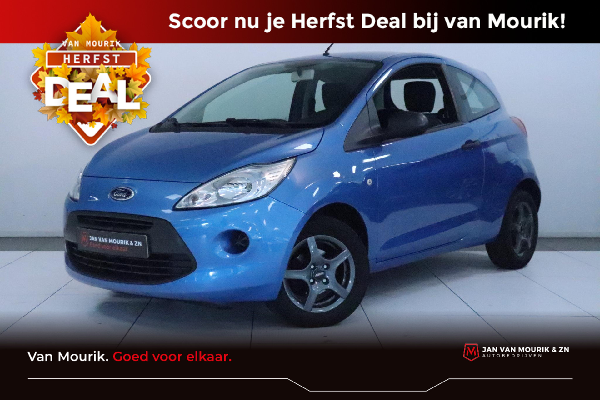 Ford Ka 1.2 Style start/stop | Airco | Radio CD | Lichtmetalen Velgen |