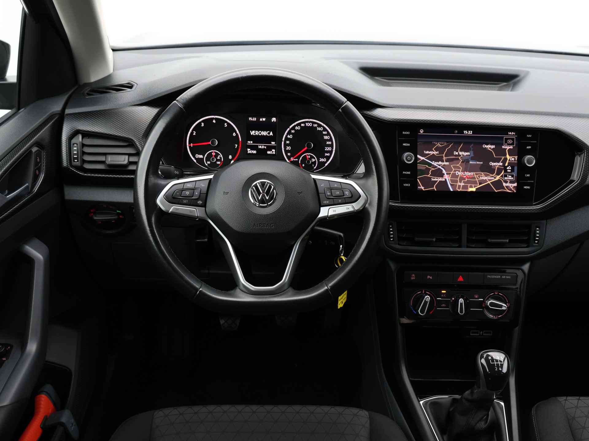 Volkswagen T-Cross 1.0 TSI Life 95PK I Navigatie I Trekhaak I Cruise control I Spiegel pakket I Dealer onderhouden - 22/37