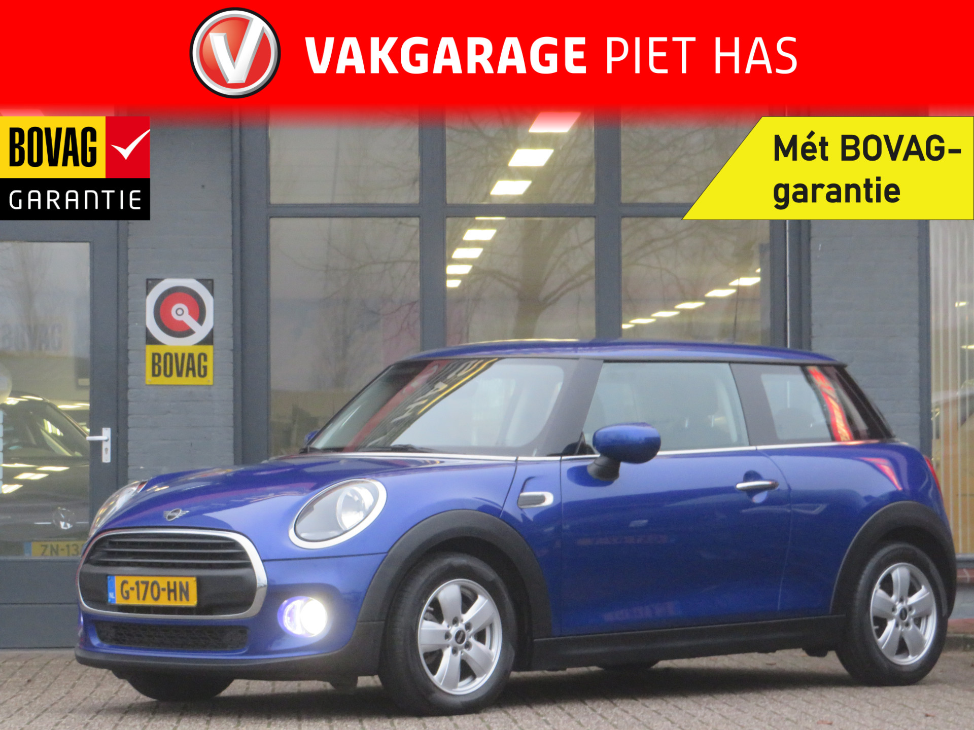 MINI Mini 1.5 One First Salt | Airco | Navigatie | Bluetooth | Incl. Garantie | Keyless start | LED Dagrijverlichting |