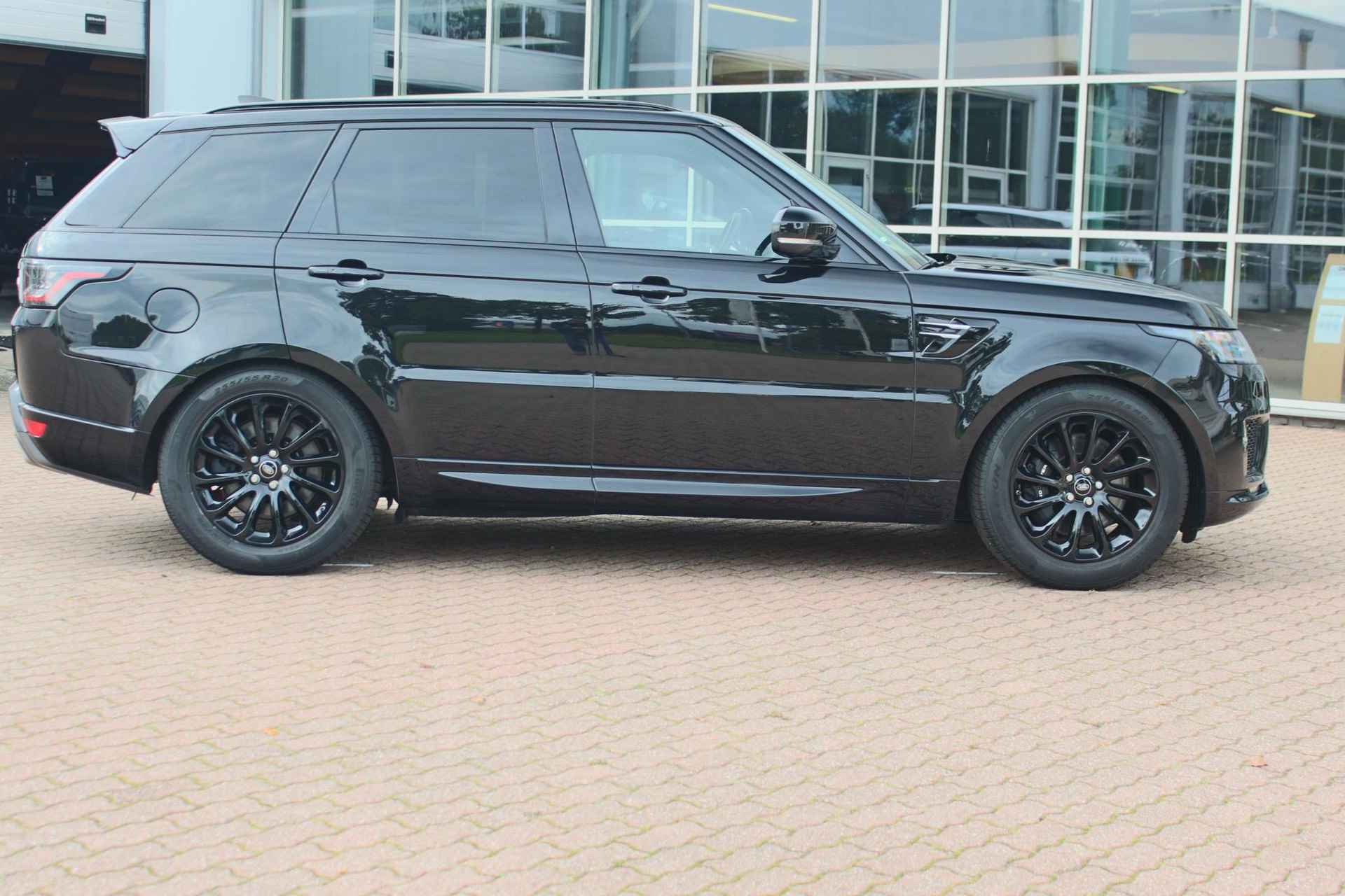 Land Rover Range Rover Sport 2.0 P400e HSE „De Uiver” Black Edition Keyless Entry, Matrix LED, Adaptive Cruise, Massage functie / Koelbare voorstoelen - 8/52