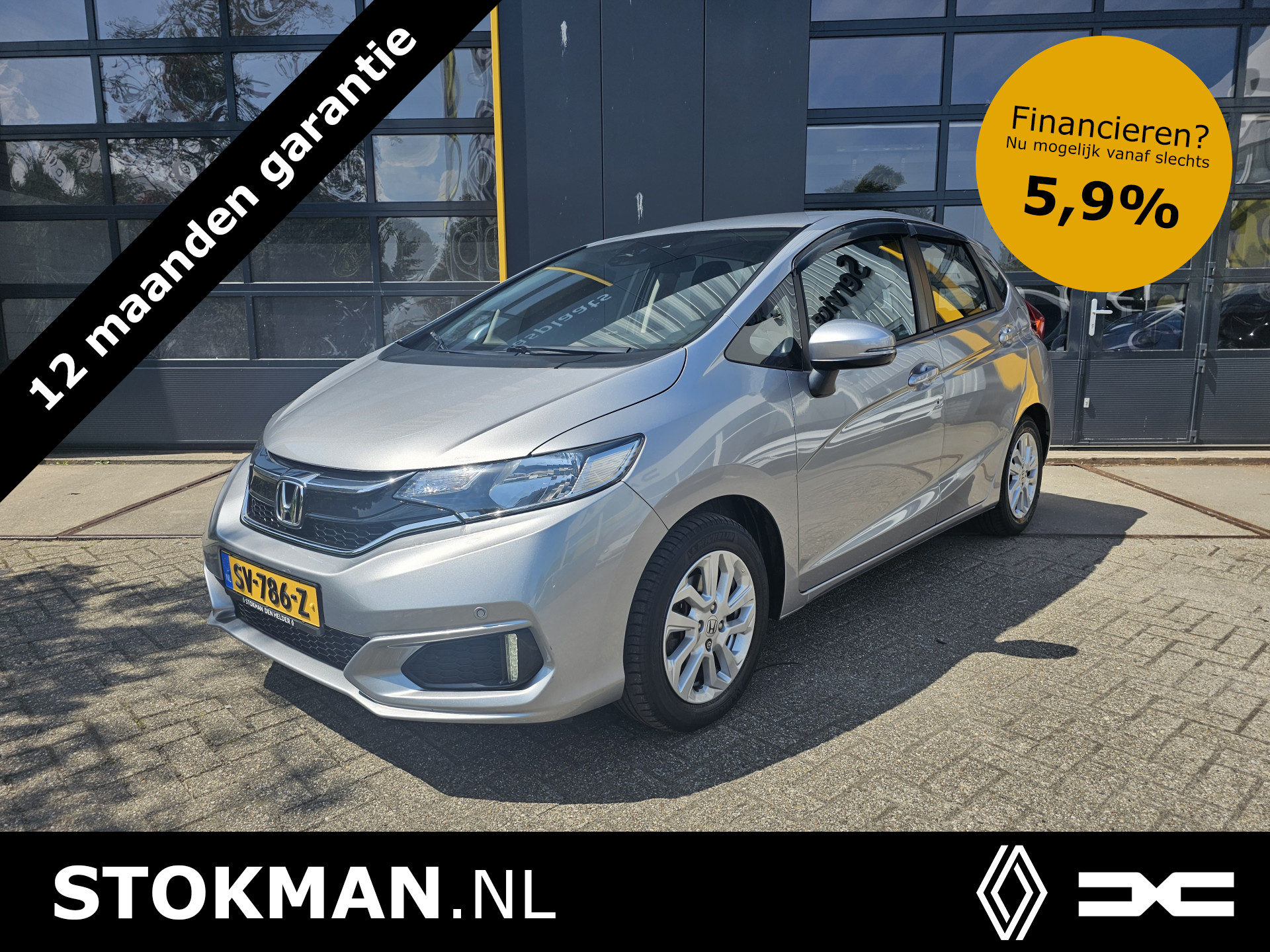 Honda Jazz 1.3 i-VTEC 102pk AUT Comfort | Navigatie | Lm velgen | Climat Control | Cruise | Trekhaak | incl. Bovag rijklaarpakket met 12 maanden garantie |