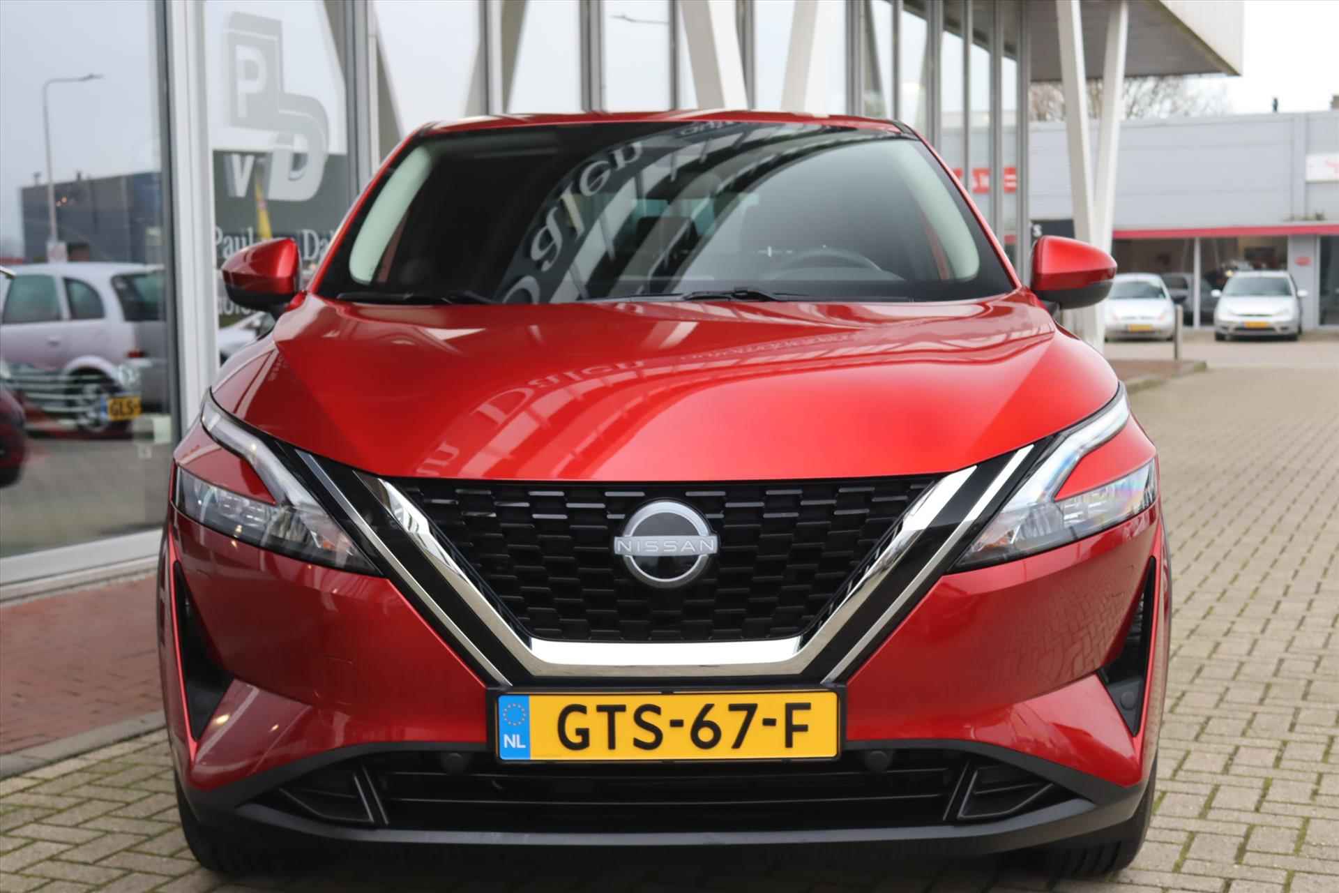 Nissan Qashqai 1.3 MHEV 158PK AUTOMAAT ACENTA Navi Carplay | Camera | Stoel/stuurverw. | Adapt.Cruise | Voorruitverw. | Lane assist | Led | Dab | - 41/57