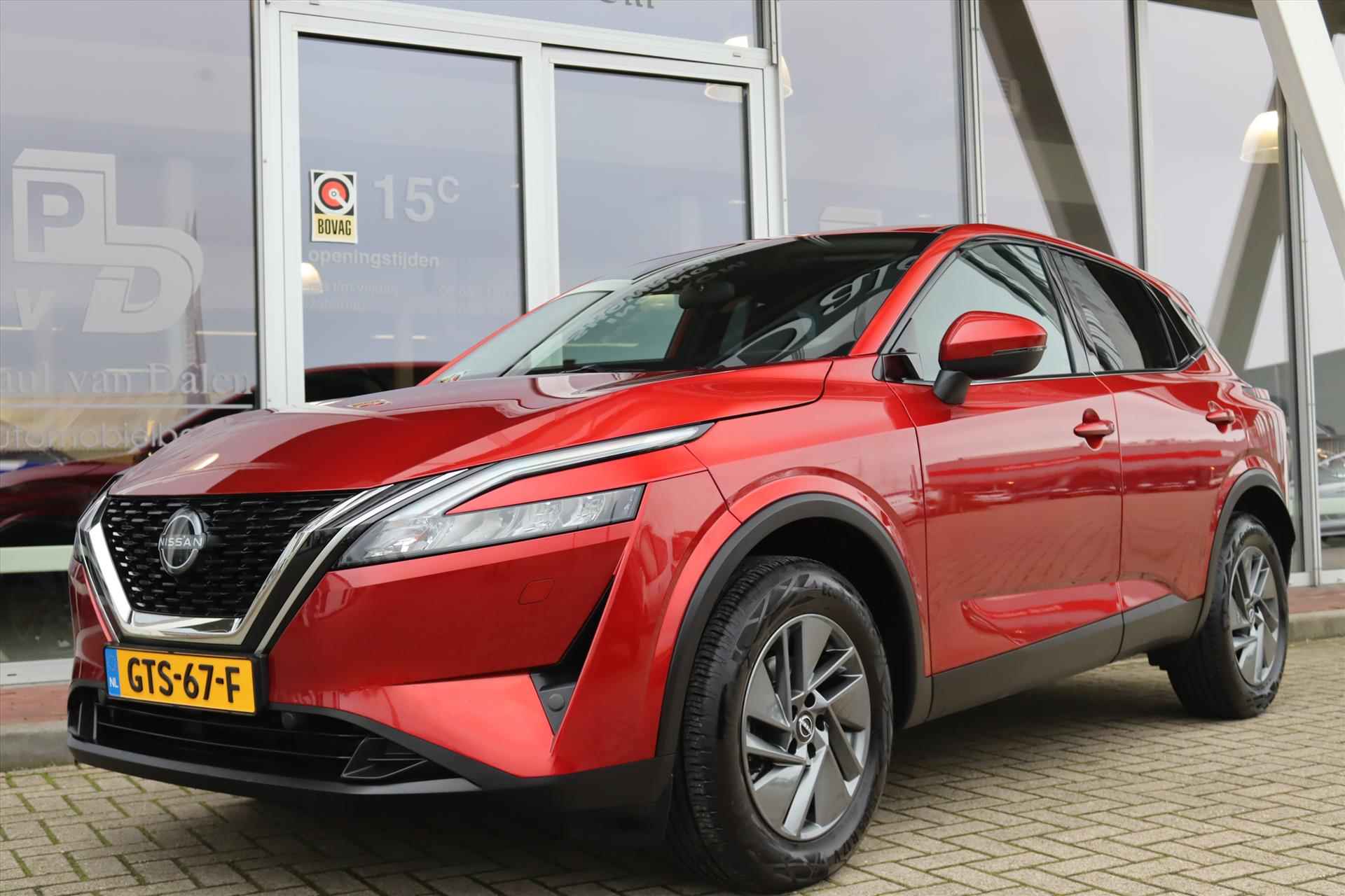 Nissan Qashqai 1.3 MHEV 158PK AUTOMAAT ACENTA Navi Carplay | Camera | Stoel/stuurverw. | Adapt.Cruise | Voorruitverw. | Lane assist | Led | Dab | - 42/57