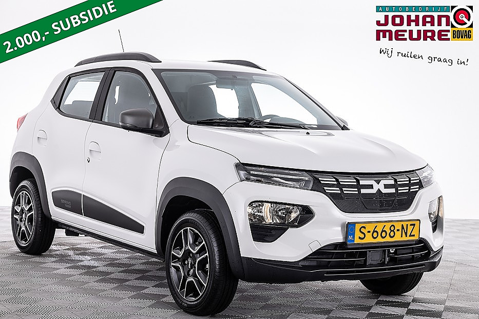 Dacia Spring Expression 27 kWh | LEDER | NAVI ✅ 1e Eigenaar .