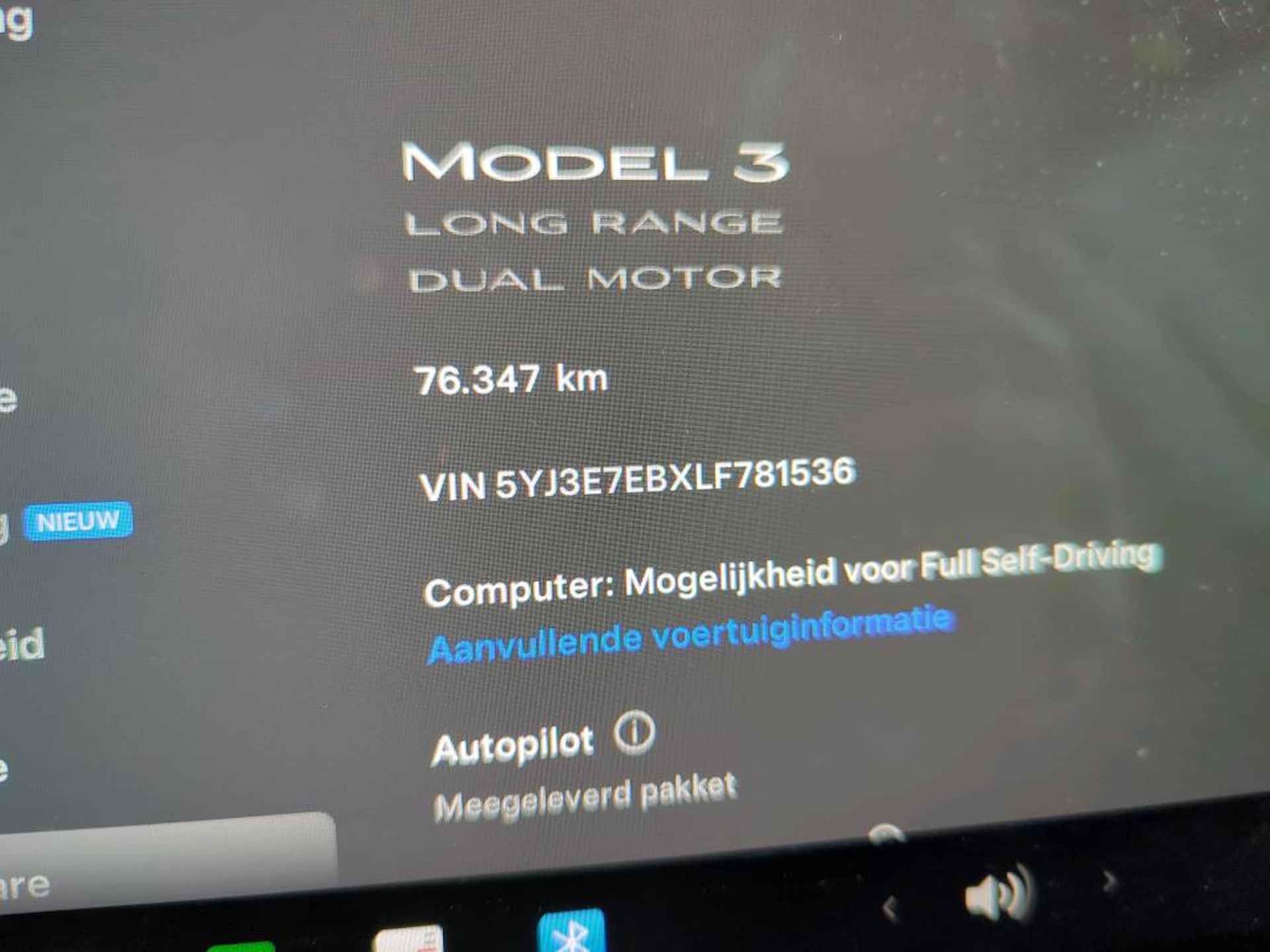 Tesla Model 3 Long Range AWD 75 kWh - Auto-pilot | Premium sound | Trekhaak | Leder | Panodak | Camera - 3/12