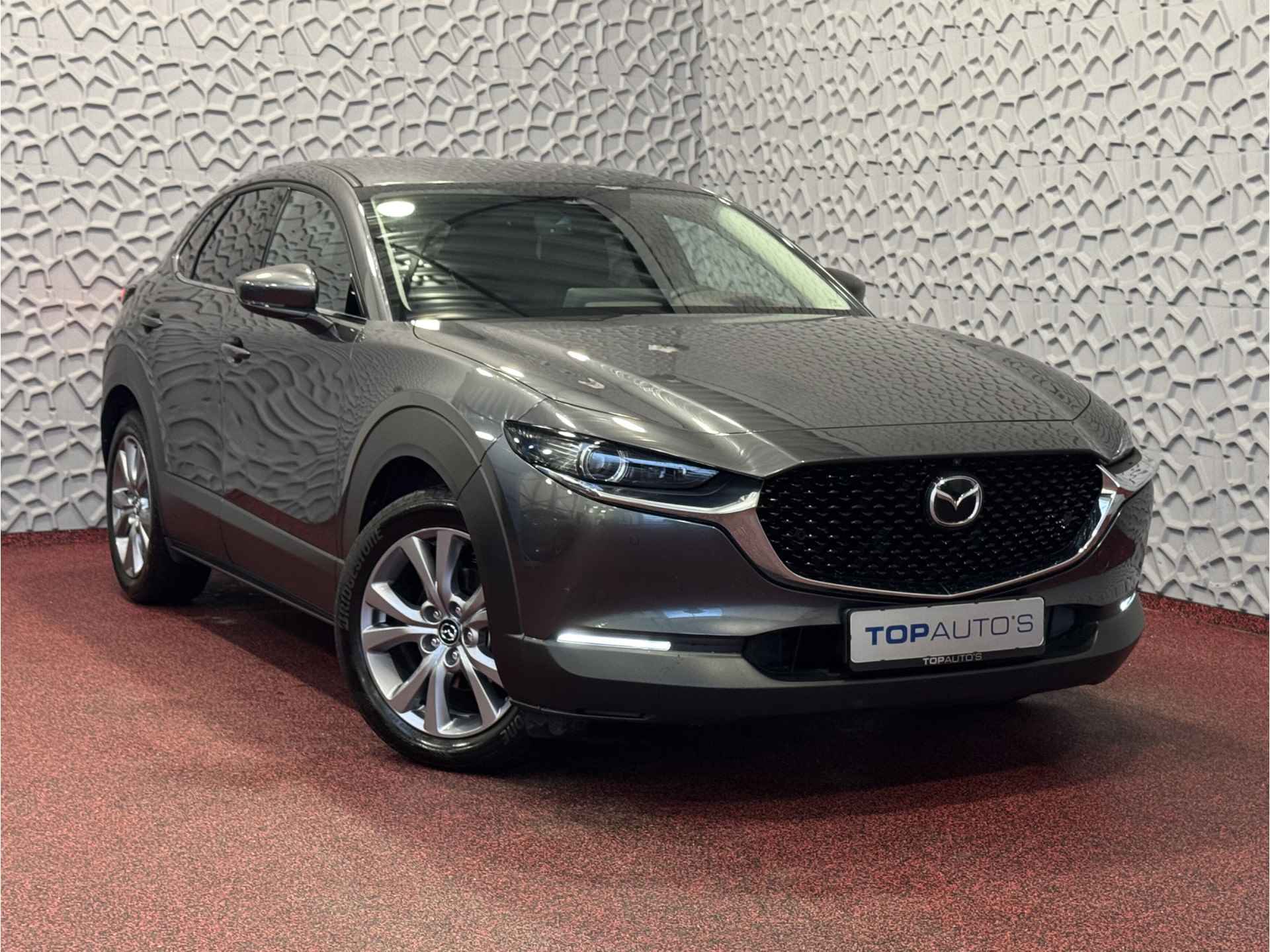 Mazda CX-30 2.0 E-SKYACTIV-G M HYBRID EXCLUSIVE-LINE LEER BOSE 360.CAM ELEK.STOEL HEADUP STOEL/STUUR VERW.  MHEV HYBRID MILD HYBRIDE - 52/80