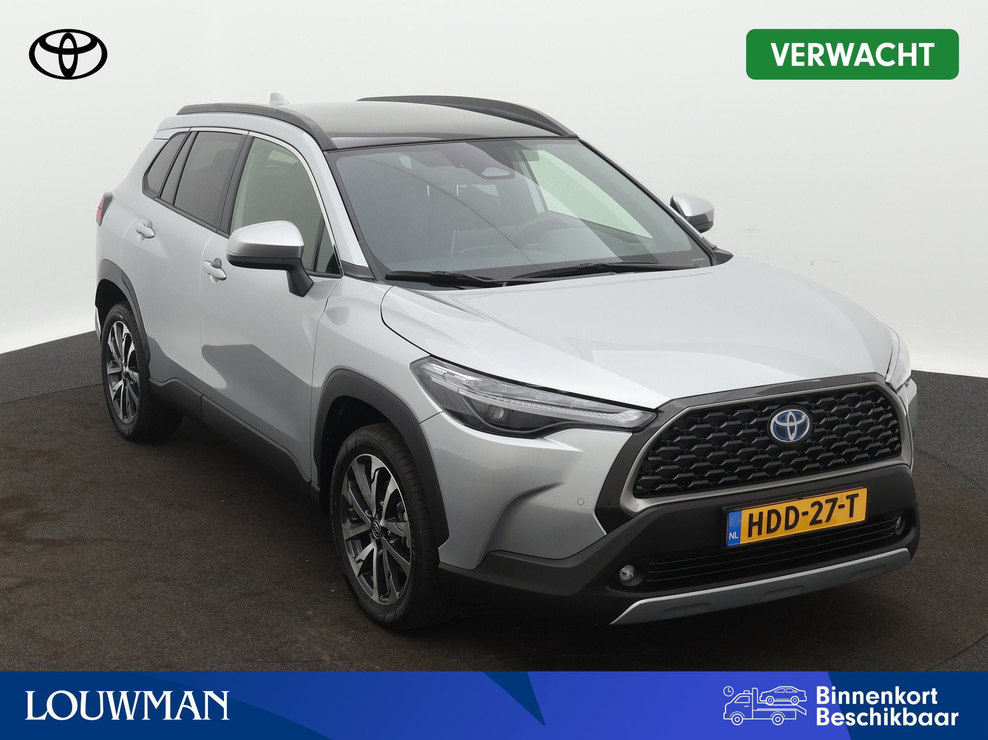 Toyota Corolla Cross Hybrid 140 Style + Premium Pack II | Half leder | Panoramadak | Dodehoek Assistent | Stoelverwarming | LM velgen | Parkeersensoren |