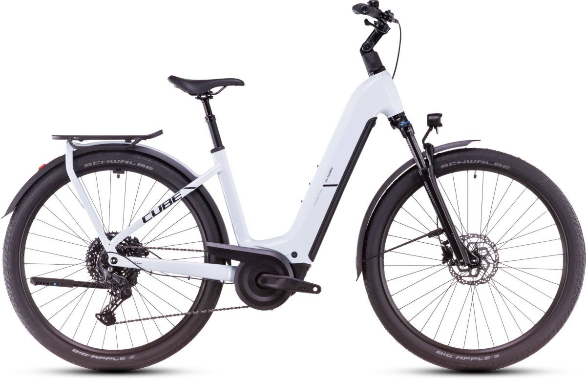 CUBE Kathmandu Hybrid One 800 Dames Polarwhite/black EE50 50cm S 2025