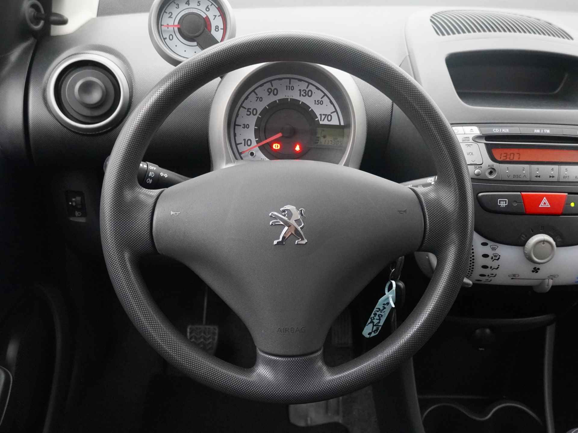 Peugeot 107 1.0 Active | Airco | Toerenteller | nieuwe velgen | Nieuwe banden | - 17/18