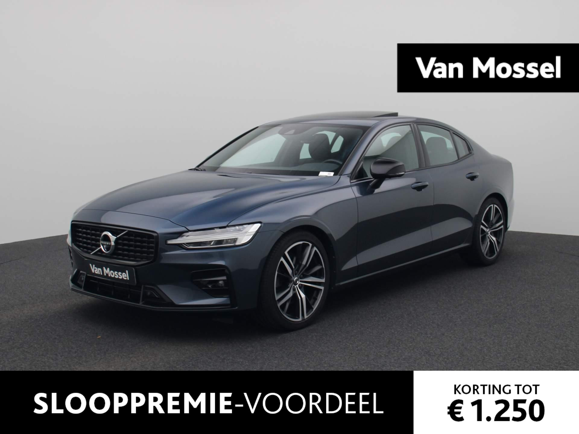 Volvo S60 2.0 B3 R-Design Aut. | Panoramadak | Harman Kardon | memory seats | Leder | Navigatie | Camera | Climate control | Parkeer sensoren | Schuifdak | LED |