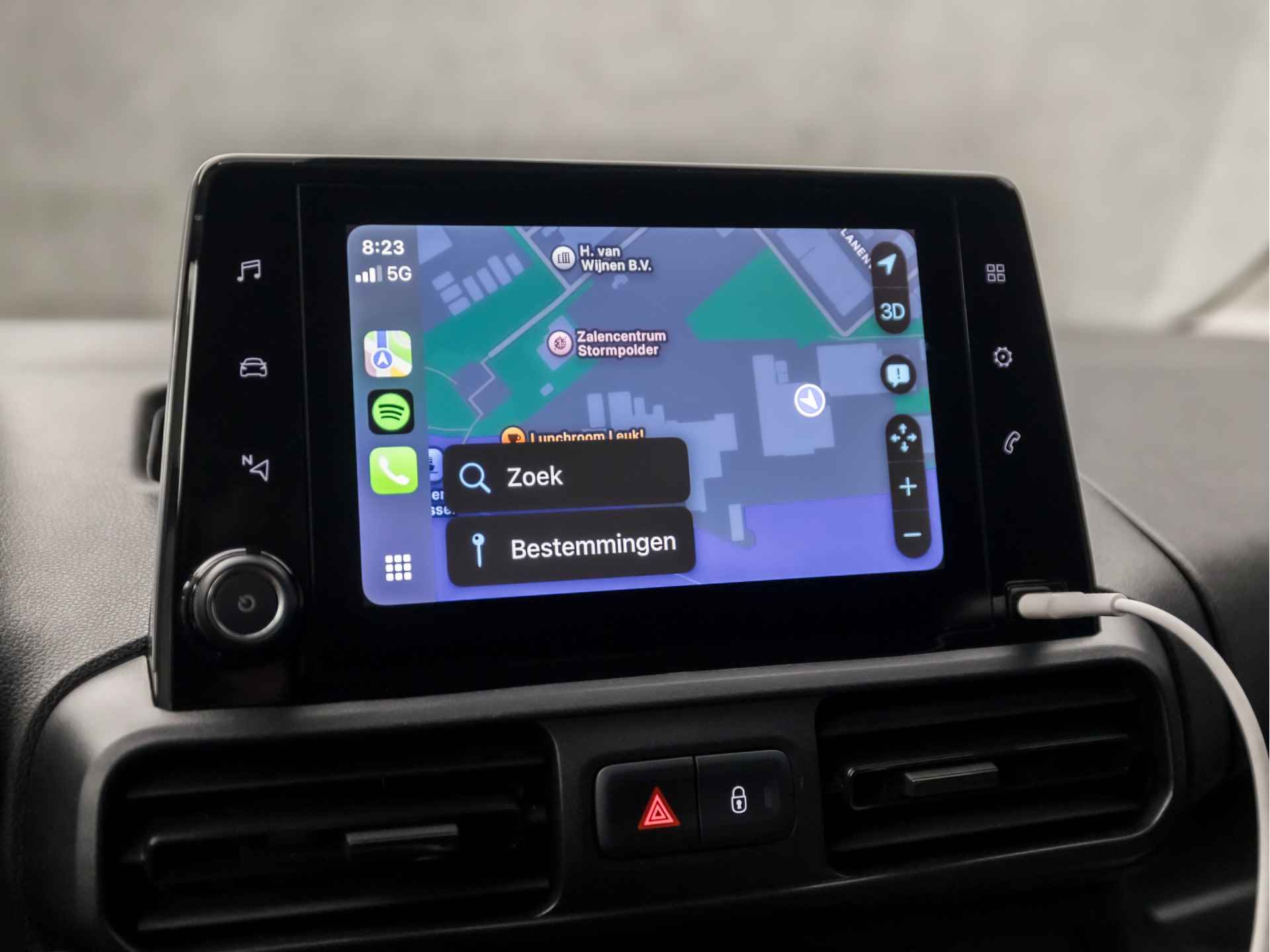 Citroën Berlingo 1.5 BlueHDI Club XL Automaat (MARGE, GROOT NAVI, APPLE CARPLAY, CRUISE, AIRCO, ELEK PAKKET, ARMSTEUN, SPORTSTOELEN, PARKEERSENSOREN, STUURWIEL MULTIFUNCTIONEEL, NIEUWE APK, NIEUWSTAAT) - 21/30