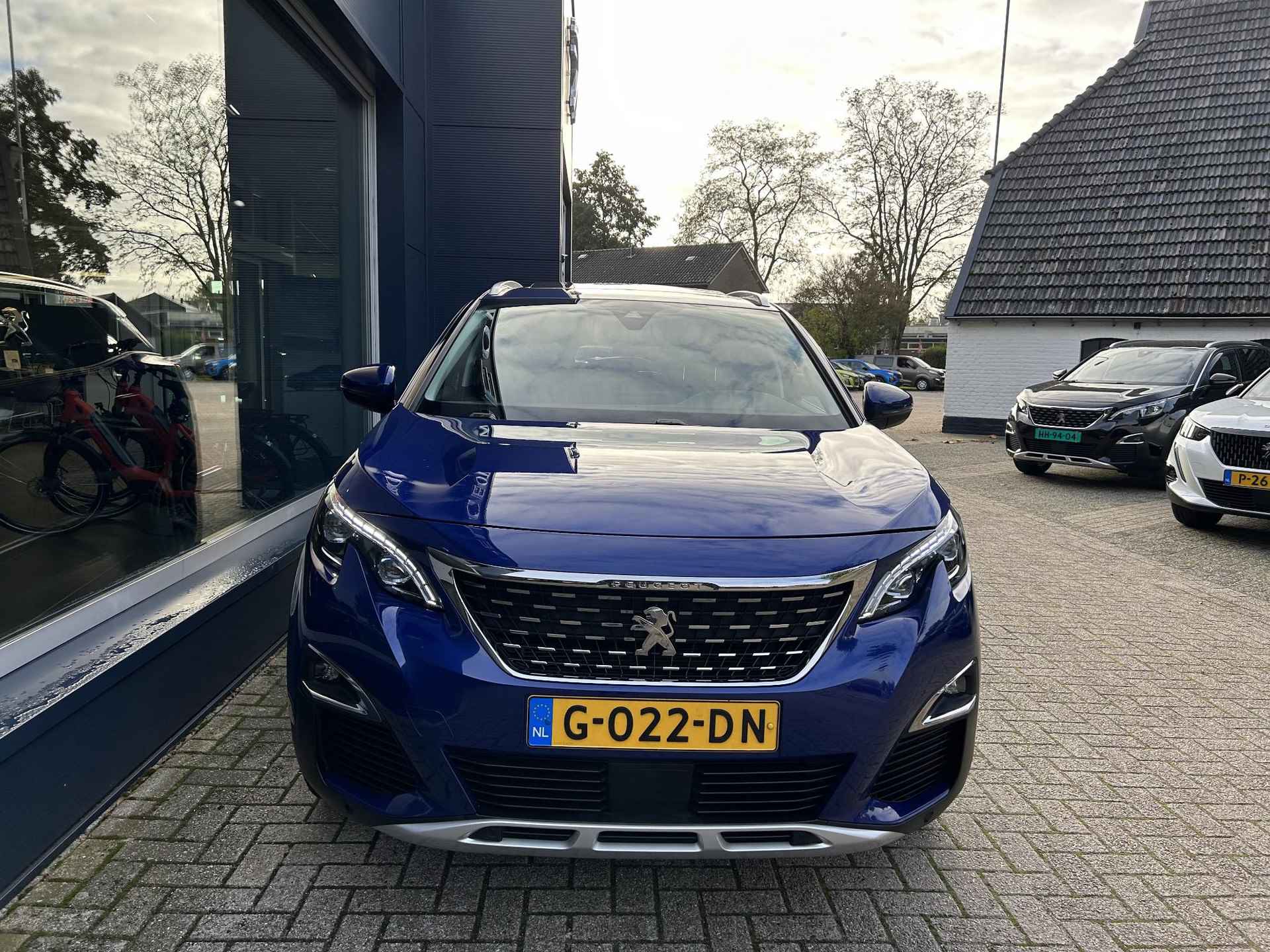 Peugeot 3008 1.2 Turbo 130 PK Allure GT-Line | Automaat | Zeer Complete Uitvoering | Panorama Schuif-/Kanteldak | Full LED Verlichting | Trekhaak 1150 KG | Keyless Entry | Stoelverwarming | Navigatie | Climate Control | Cruise Control | Camera | Grip Control | - 2/57