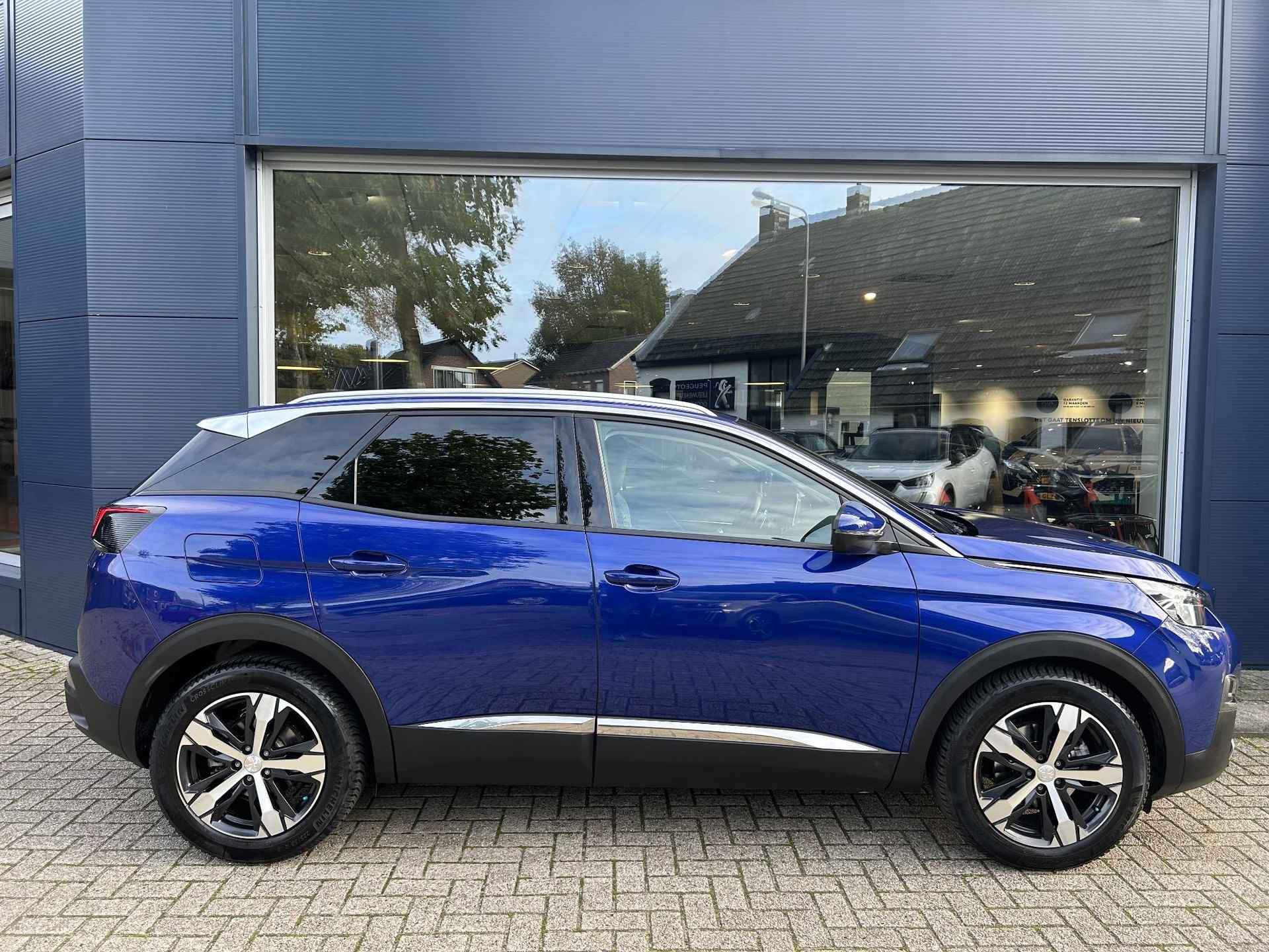 Peugeot 3008 1.2 Turbo 130 PK Allure GT-Line | Automaat | Zeer Complete Uitvoering | Panorama Schuif-/Kanteldak | Full LED Verlichting | Trekhaak 1150 KG | Keyless Entry | Stoelverwarming | Navigatie | Climate Control | Cruise Control | Camera | Grip Control | - 7/57