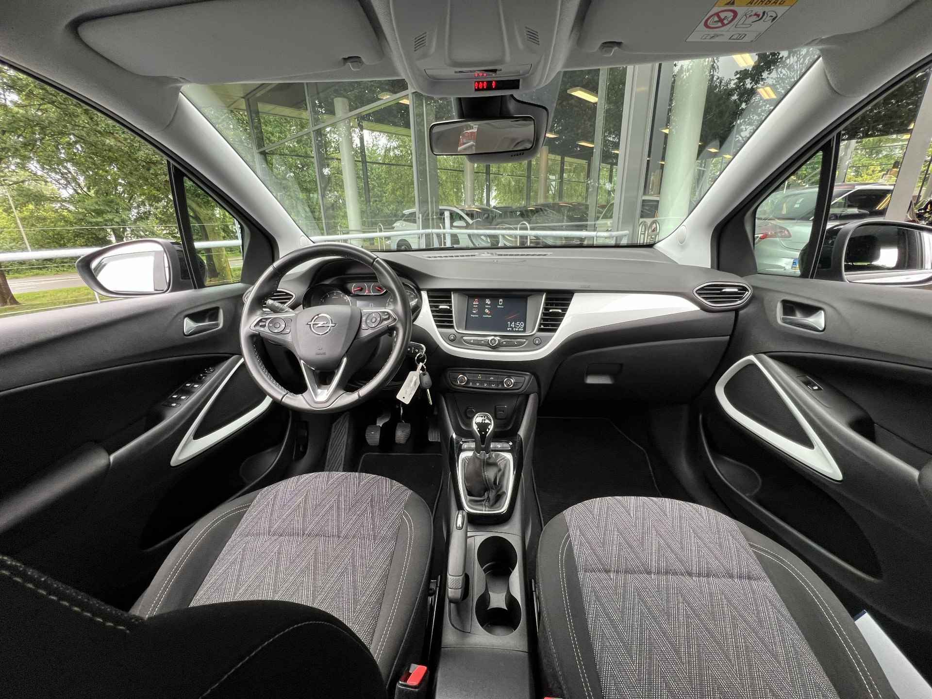 Opel Crossland X 1.2 Edition 2020 | Achteruitrijcamera | Trekhaak | Navigatie Carplay/Android | Parkeersensoren | - 9/27