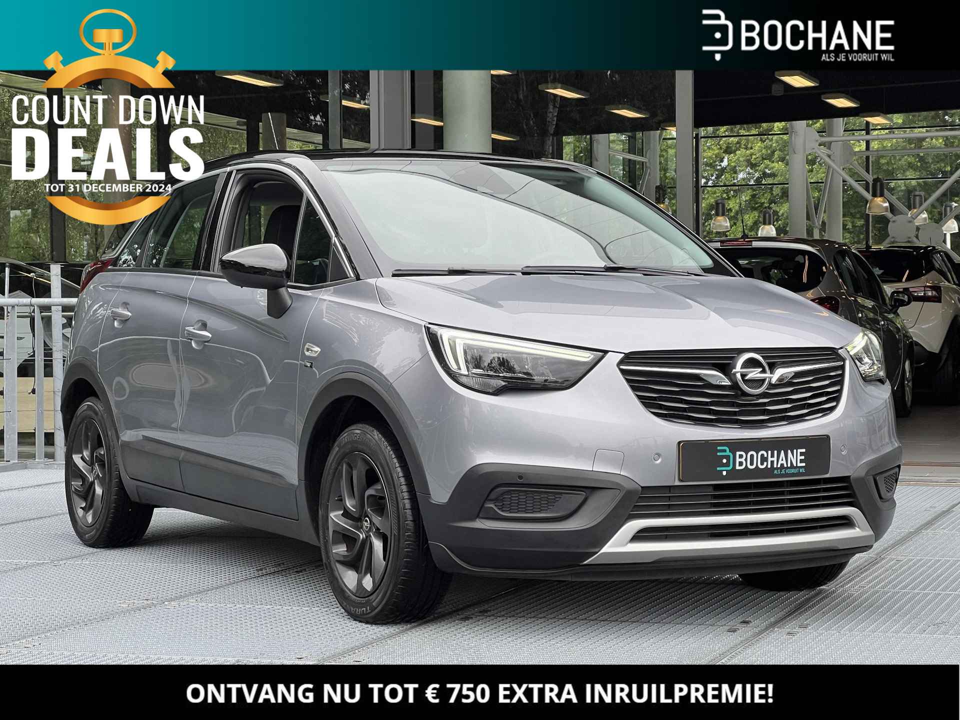 Opel Crossland X 1.2 Edition 2020 | Achteruitrijcamera | Trekhaak | Navigatie Carplay/Android | Parkeersensoren | - 1/27