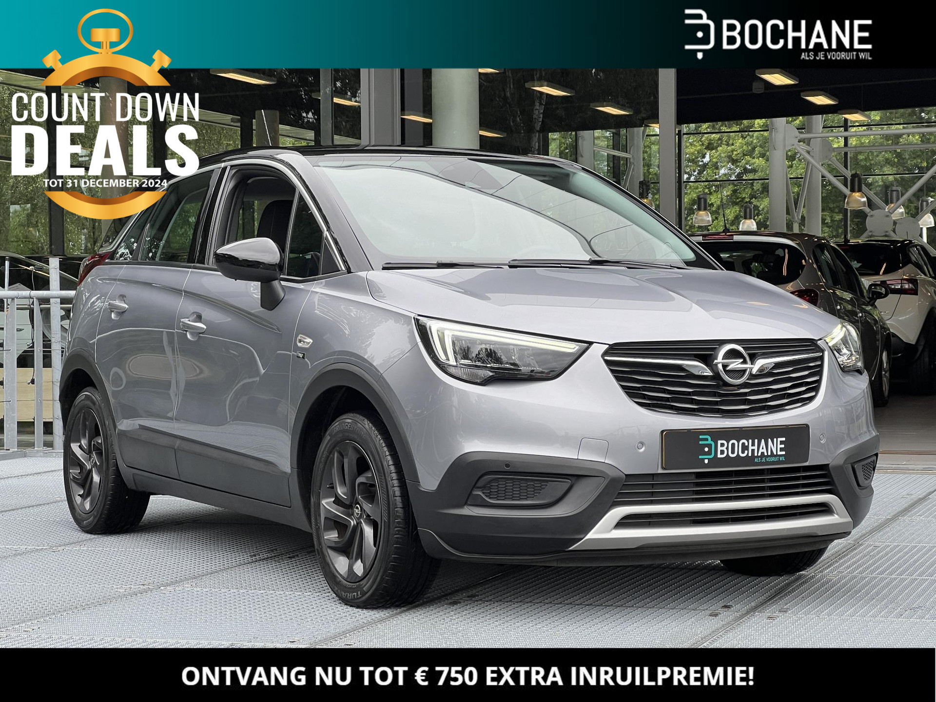 Opel Crossland X 1.2 Edition 2020 | Achteruitrijcamera | Trekhaak | Navigatie Carplay/Android | Parkeersensoren |