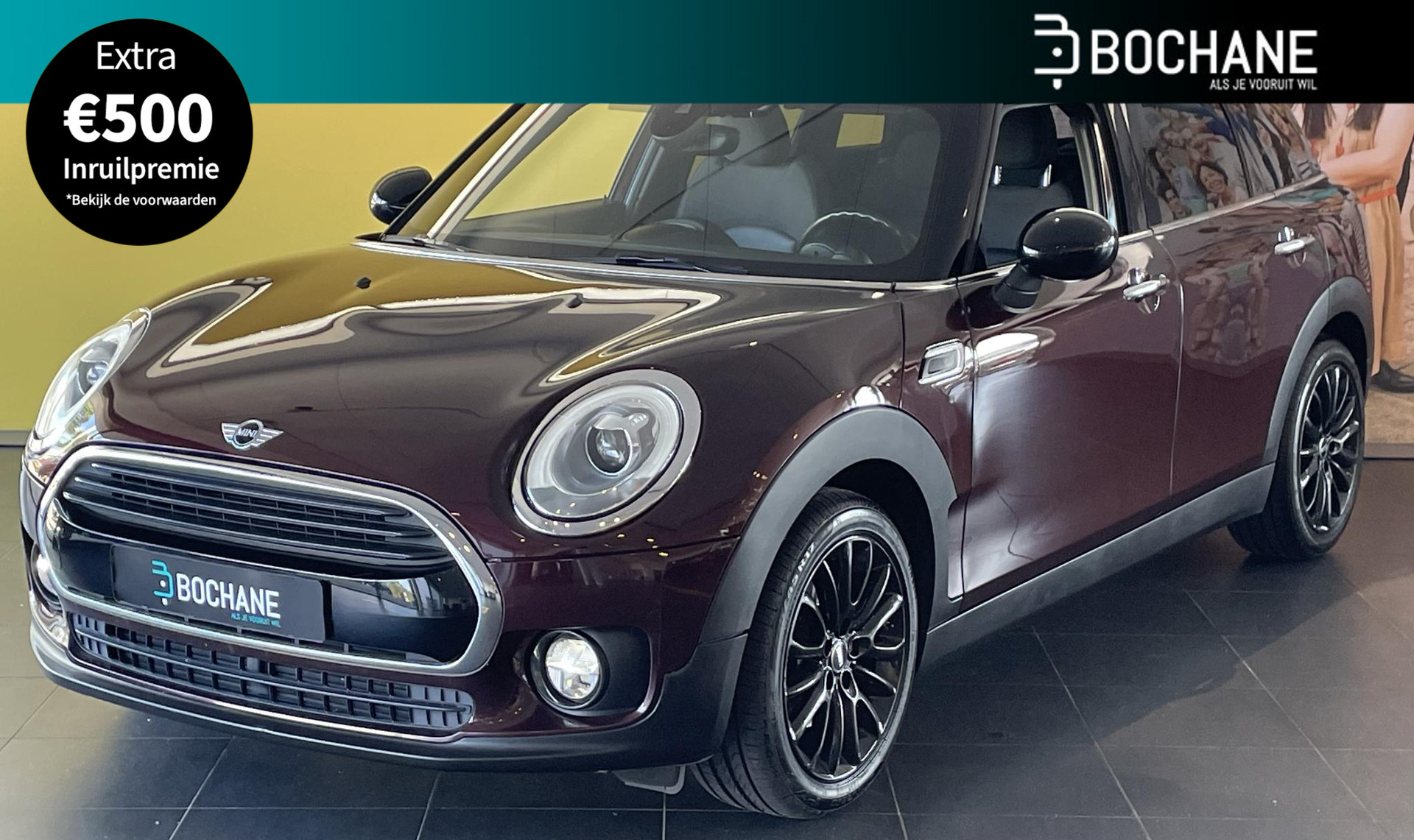 Mini Mini Clubman 1.5 Cooper Chili Serious Business NAVIGATIE | PARKEERSENSOREN ACHTER | CLIMATE CONTROL | 17" LICHTMETALEN VELGEN