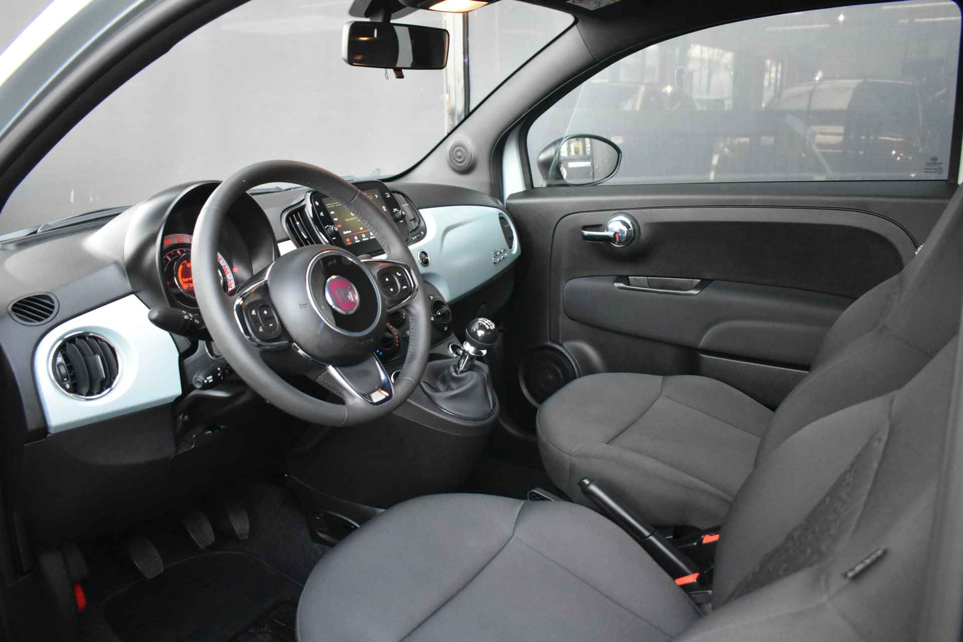 Fiat 500 1.0 Hybrid | Navigatie by App | Airco | 1e Eigenaar | Apple Carplay | Android Auto | !! - 7/36