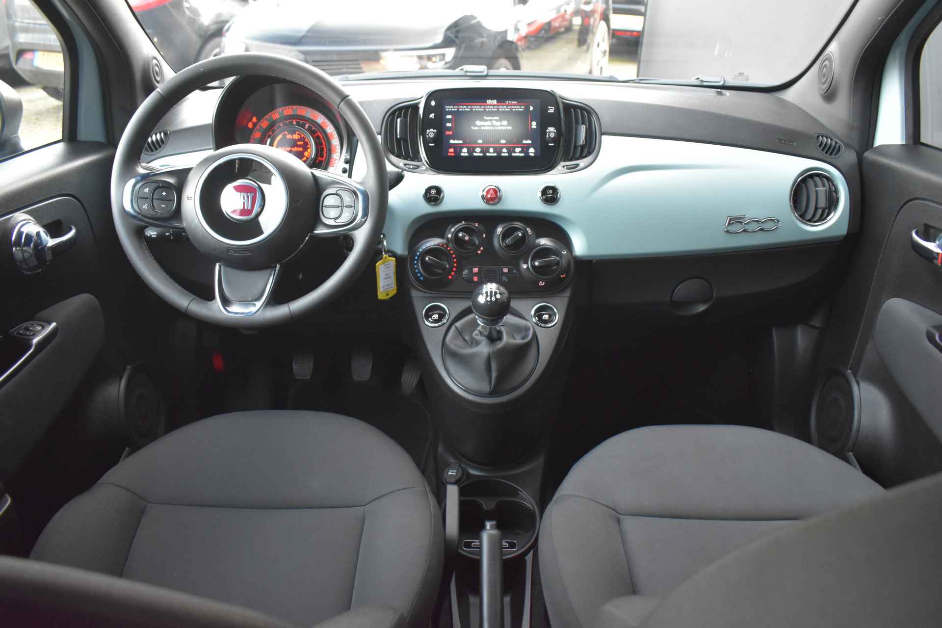 Fiat 500 1.0 Hybrid | Navigatie by App | Airco | 1e Eigenaar | Apple Carplay | Android Auto | !! - 10/36