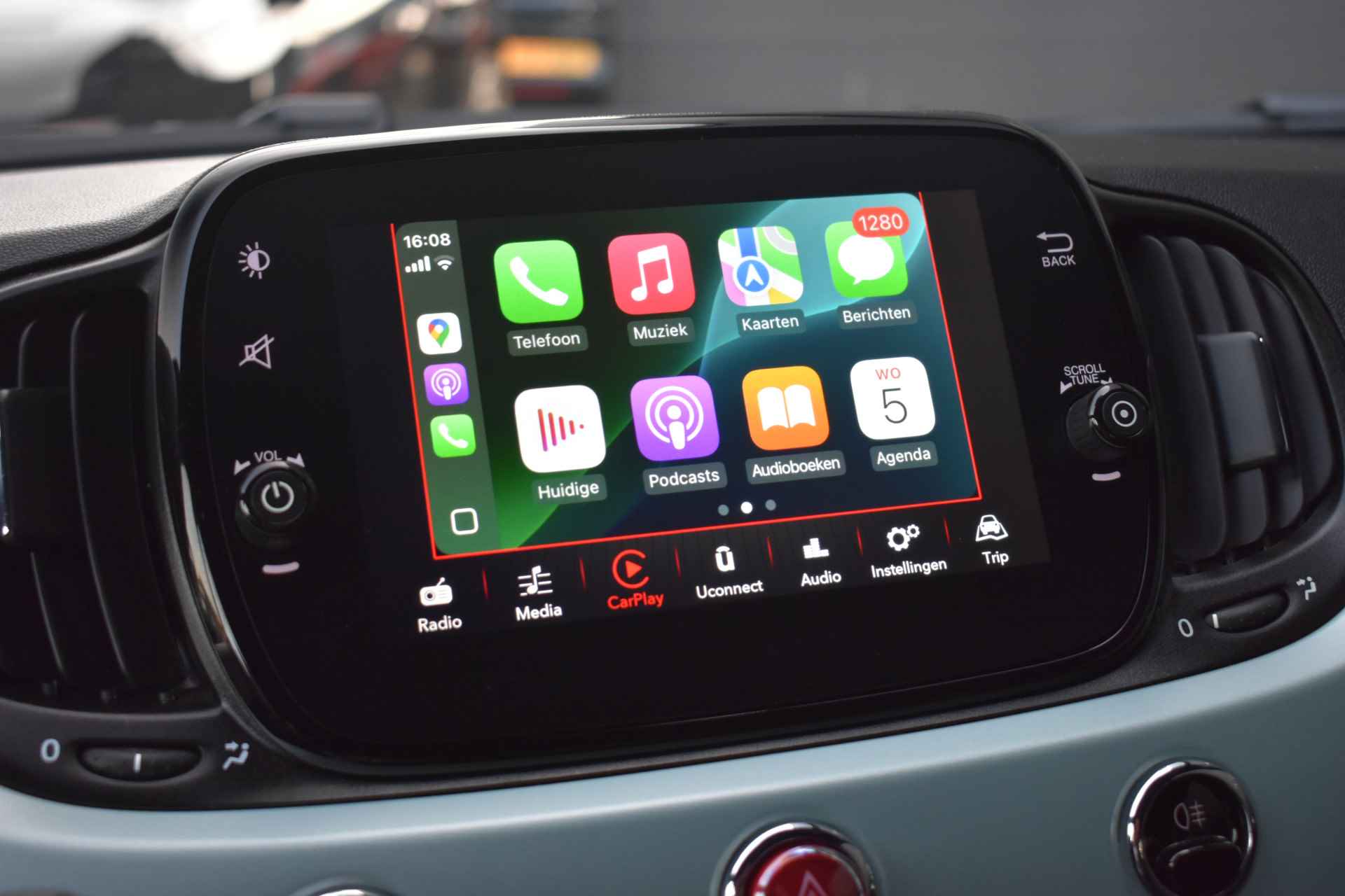 Fiat 500 1.0 Hybrid | Navigatie by App | Airco | 1e Eigenaar | Apple Carplay | Android Auto | !! - 13/36