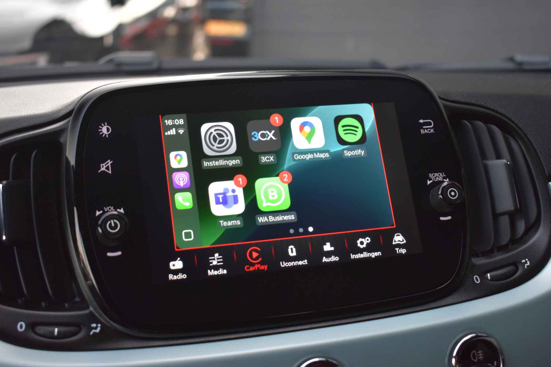 Fiat 500 1.0 Hybrid | Navigatie by App | Airco | 1e Eigenaar | Apple Carplay | Android Auto | !! - 14/36