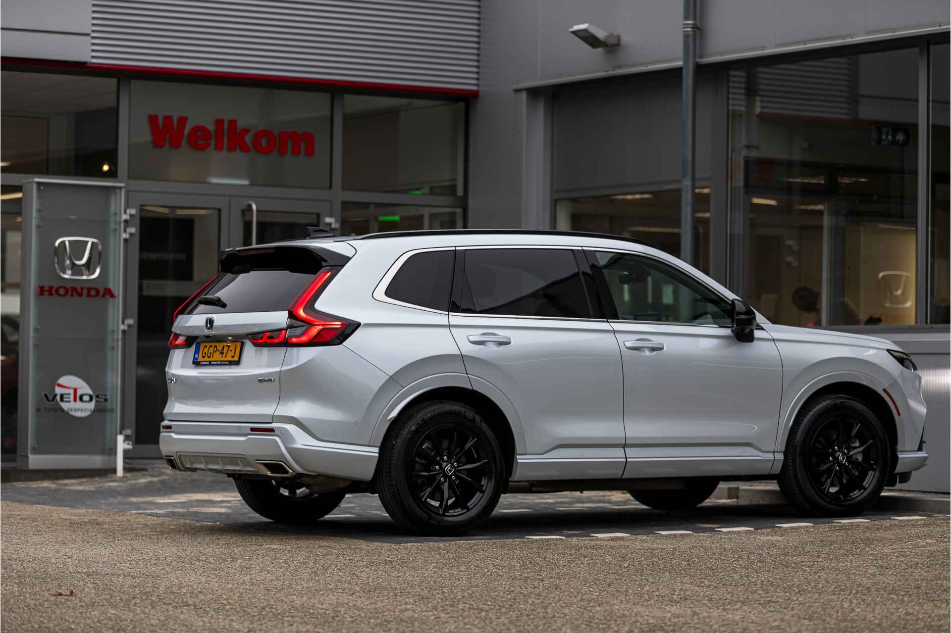 Honda CR-V 2.0 e:PHEV Advance Tech Parkeersensoren V+A, Panoramadak, Head-up display, Dodehoek herkenning, Leder , All-in Rijklaarprijs - 3/51