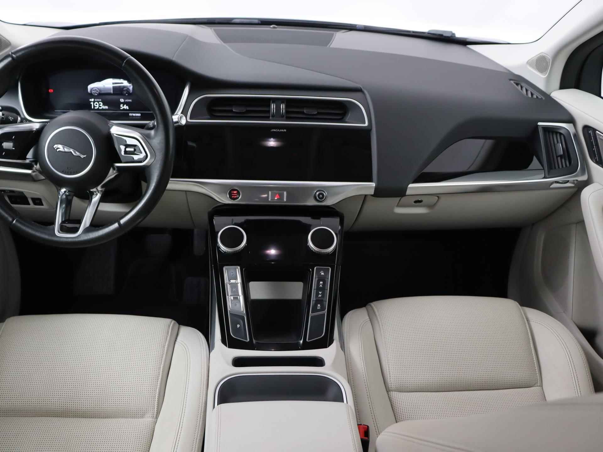 Jaguar I-PACE EV400 SE 90 kWh 400 PK | Automaat | Navigatie | Camera | Climate Control | Leder | Lichtmetalen velgen | Keyless | Cruise Control | - 15/28